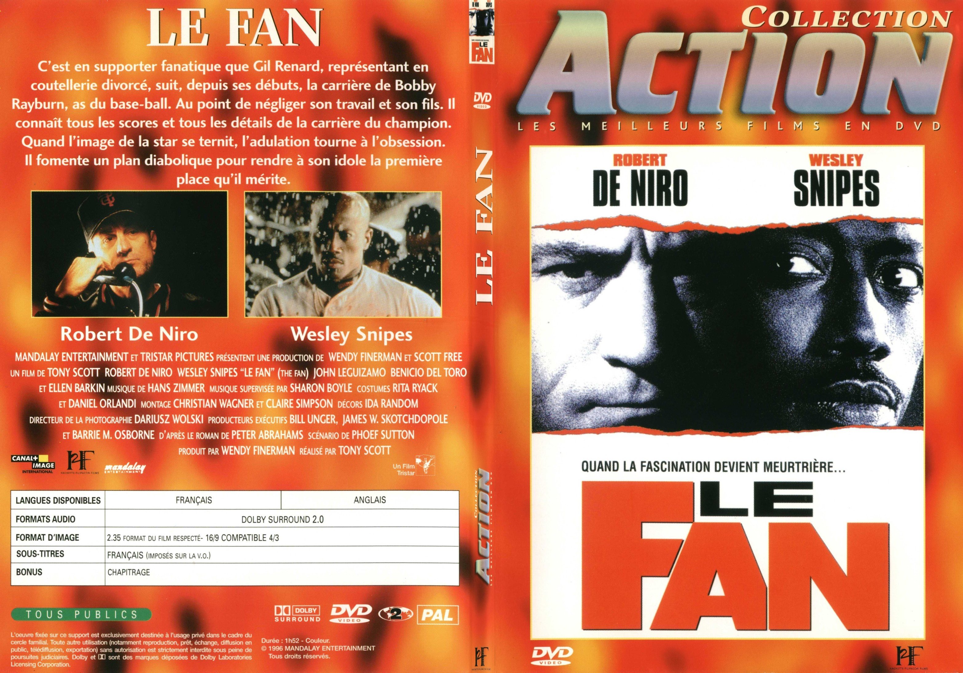 Jaquette DVD Le fan - SLIM v2