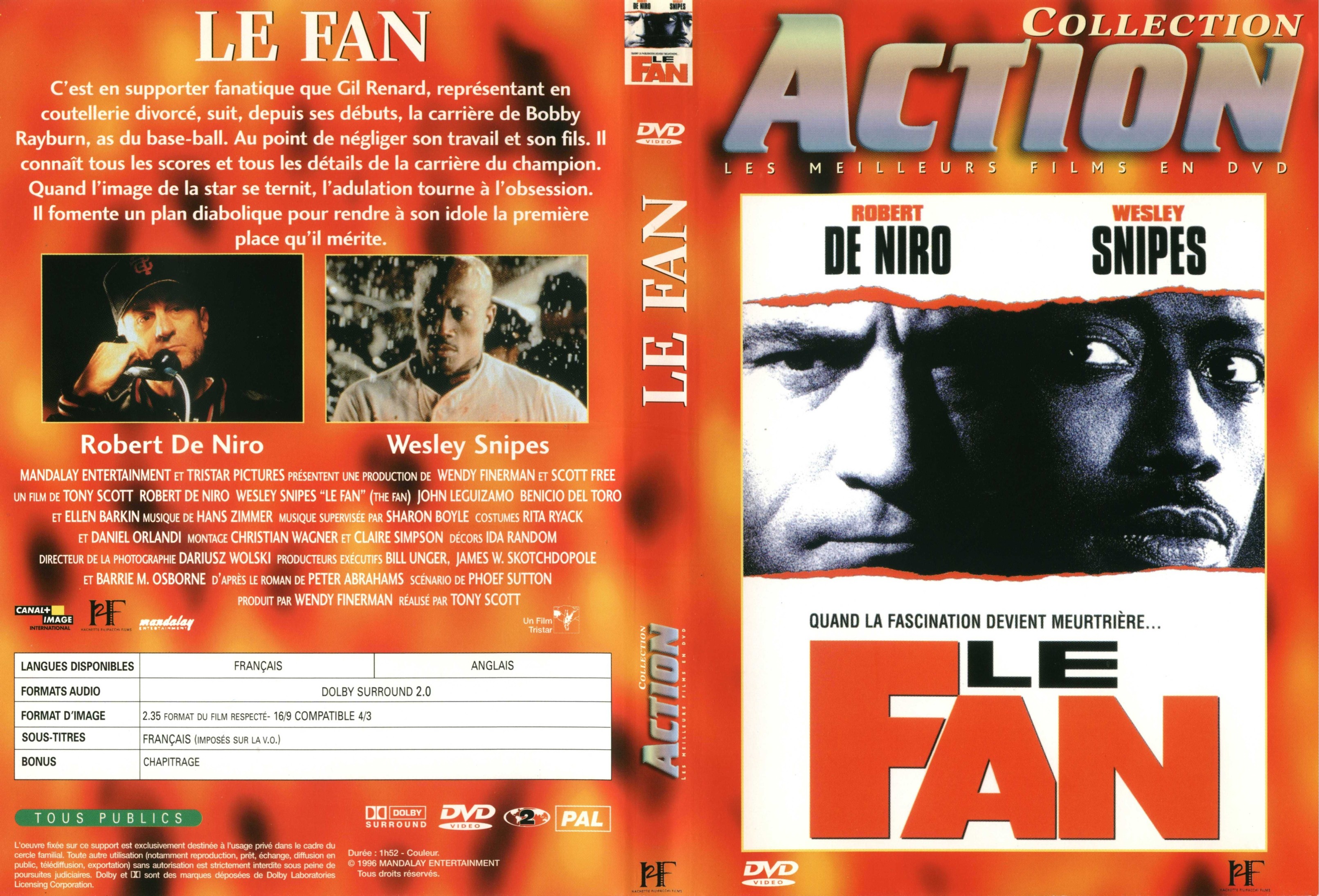 Jaquette DVD Le fan v2