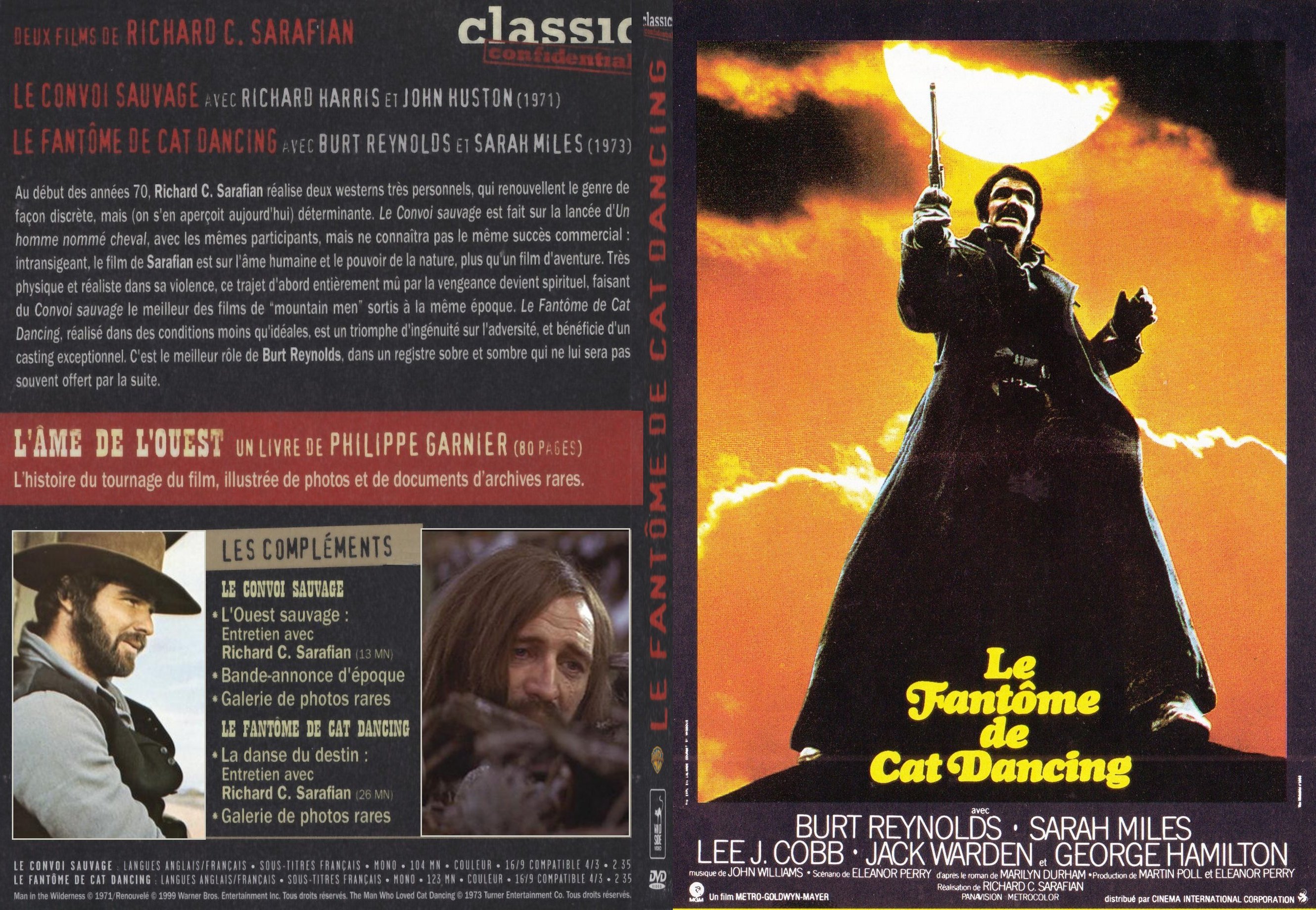 Jaquette DVD Le fantome de Cat Dancing - SLIM custom