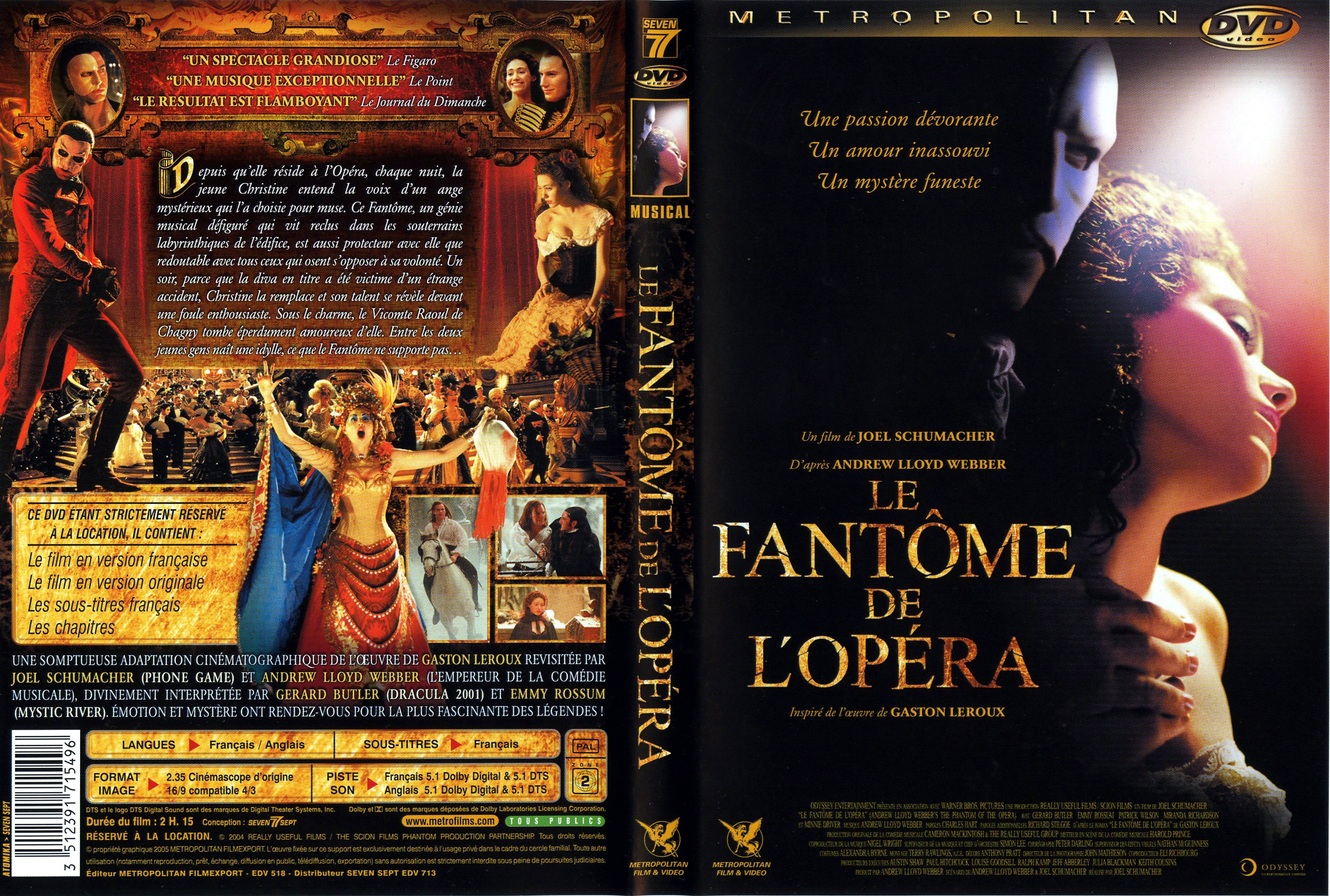 Jaquette DVD Le fantome de l