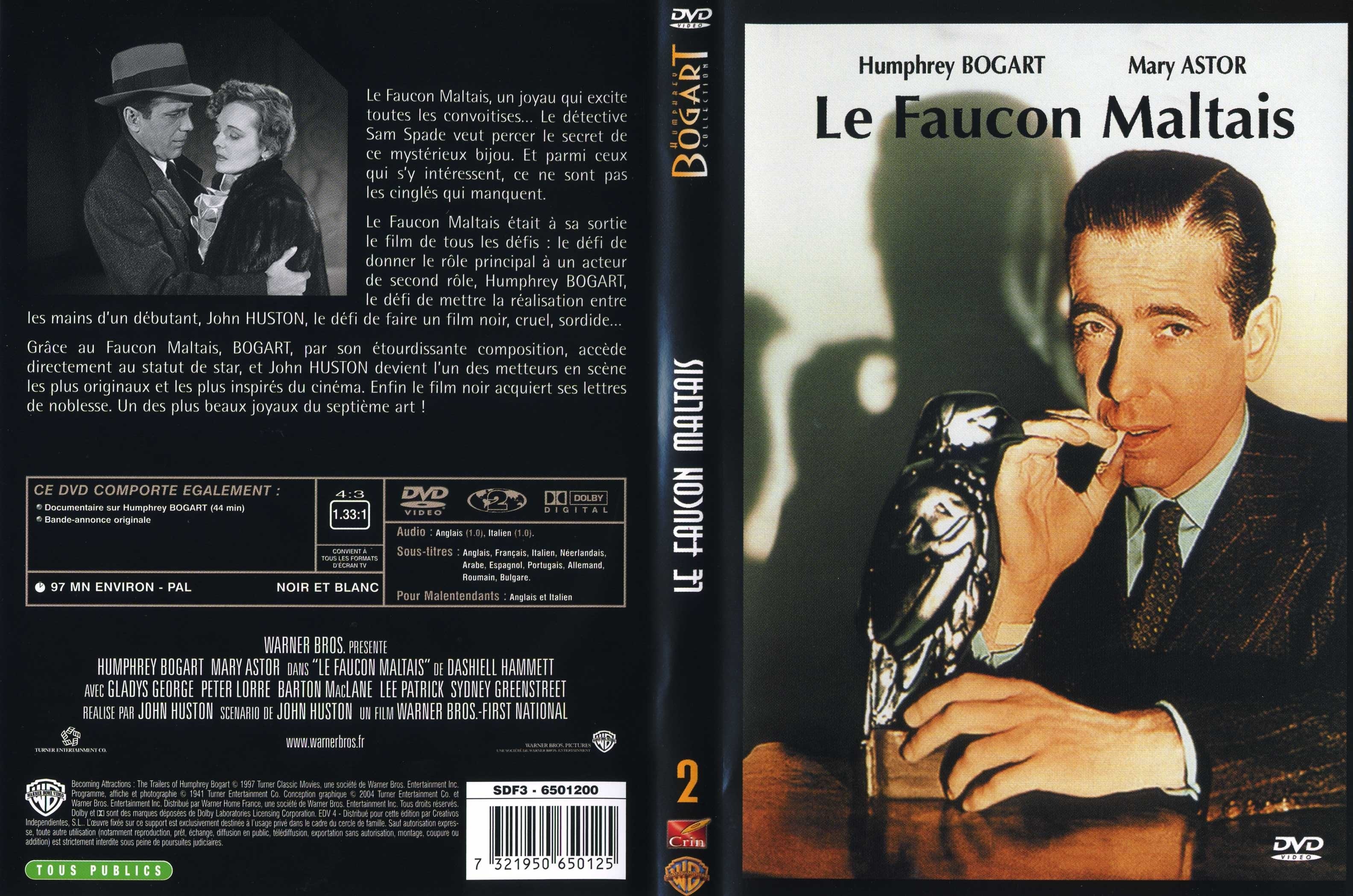 Jaquette DVD Le faucon maltais