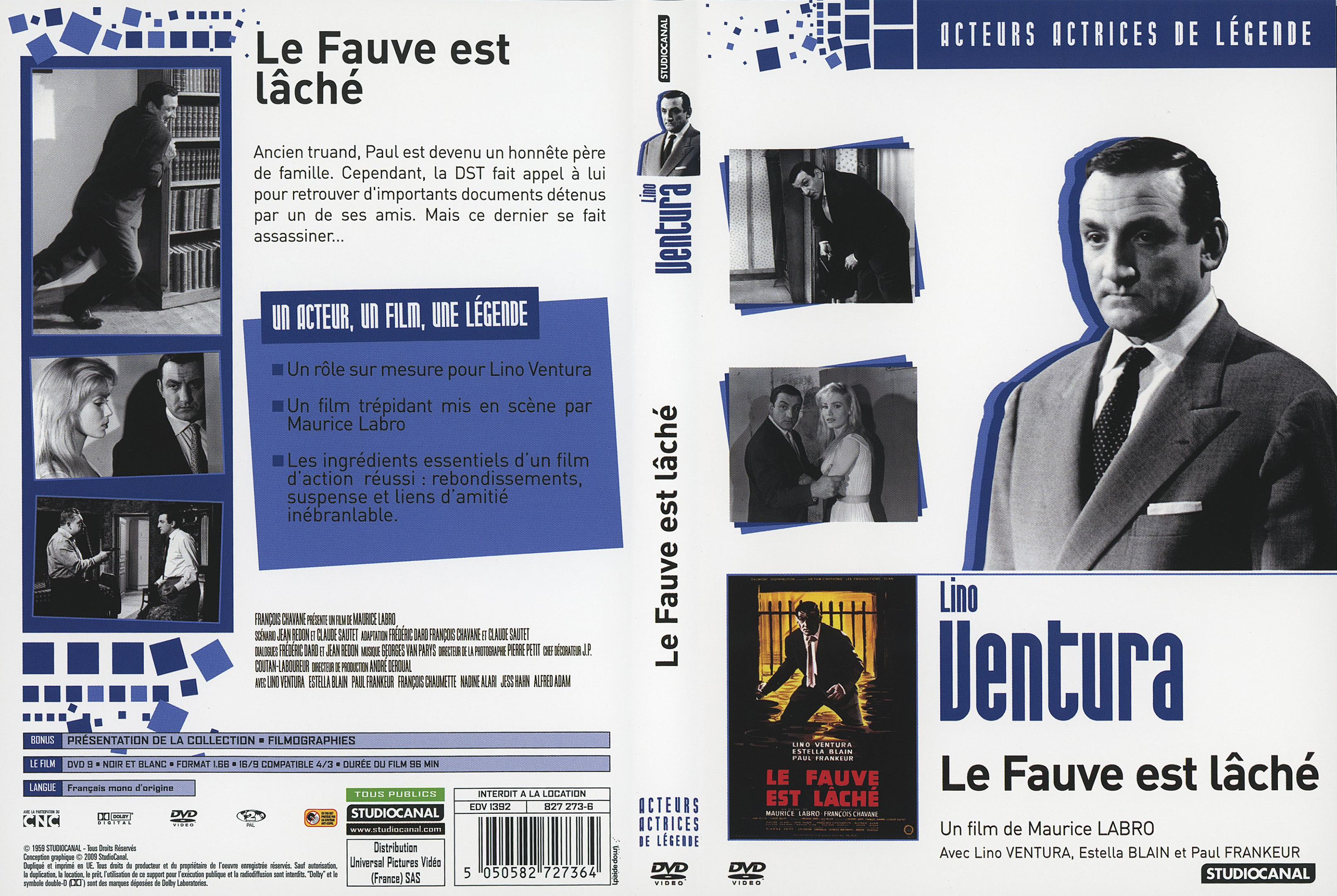 Jaquette DVD Le fauve est lach v3