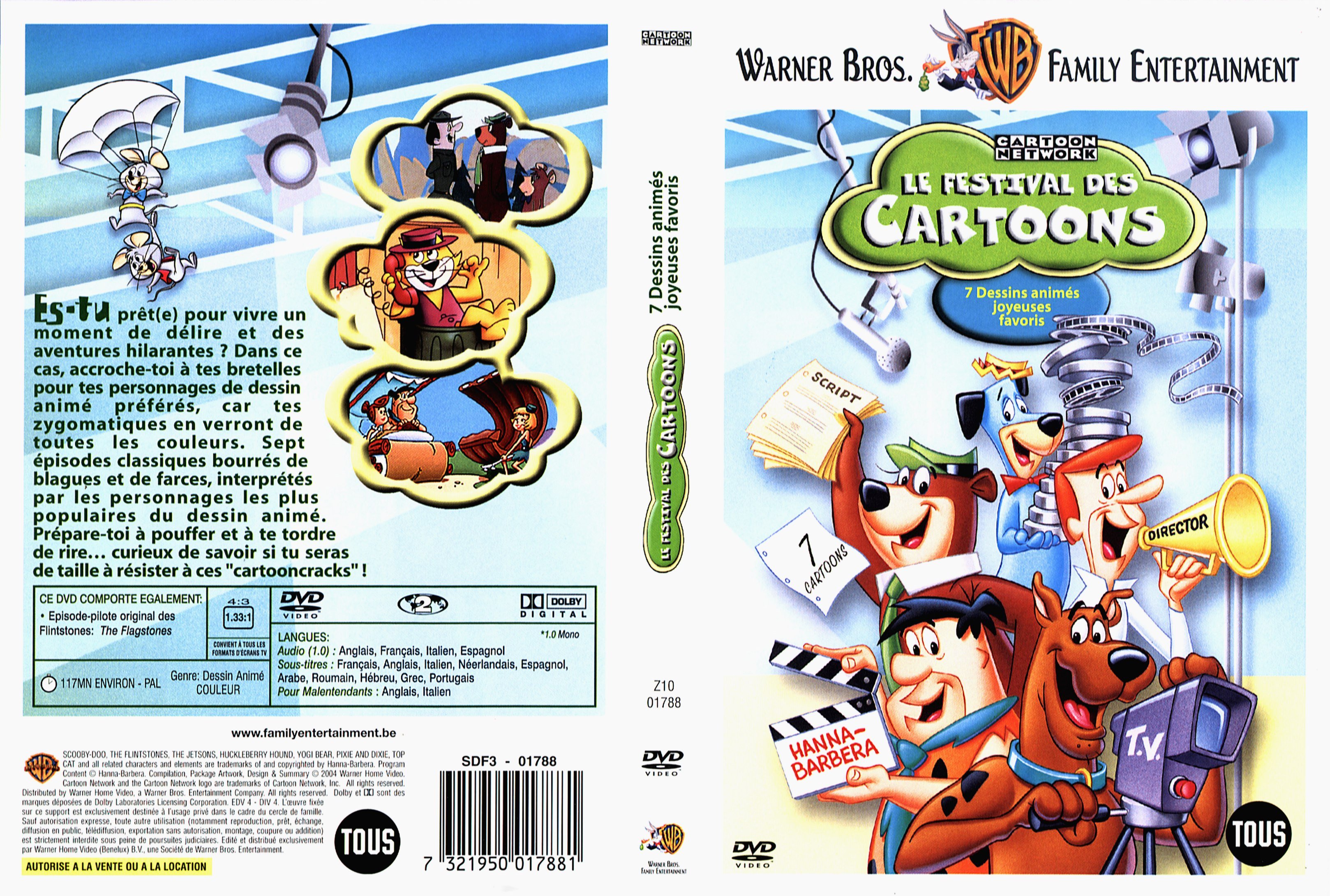 Jaquette DVD Le festival des cartoons