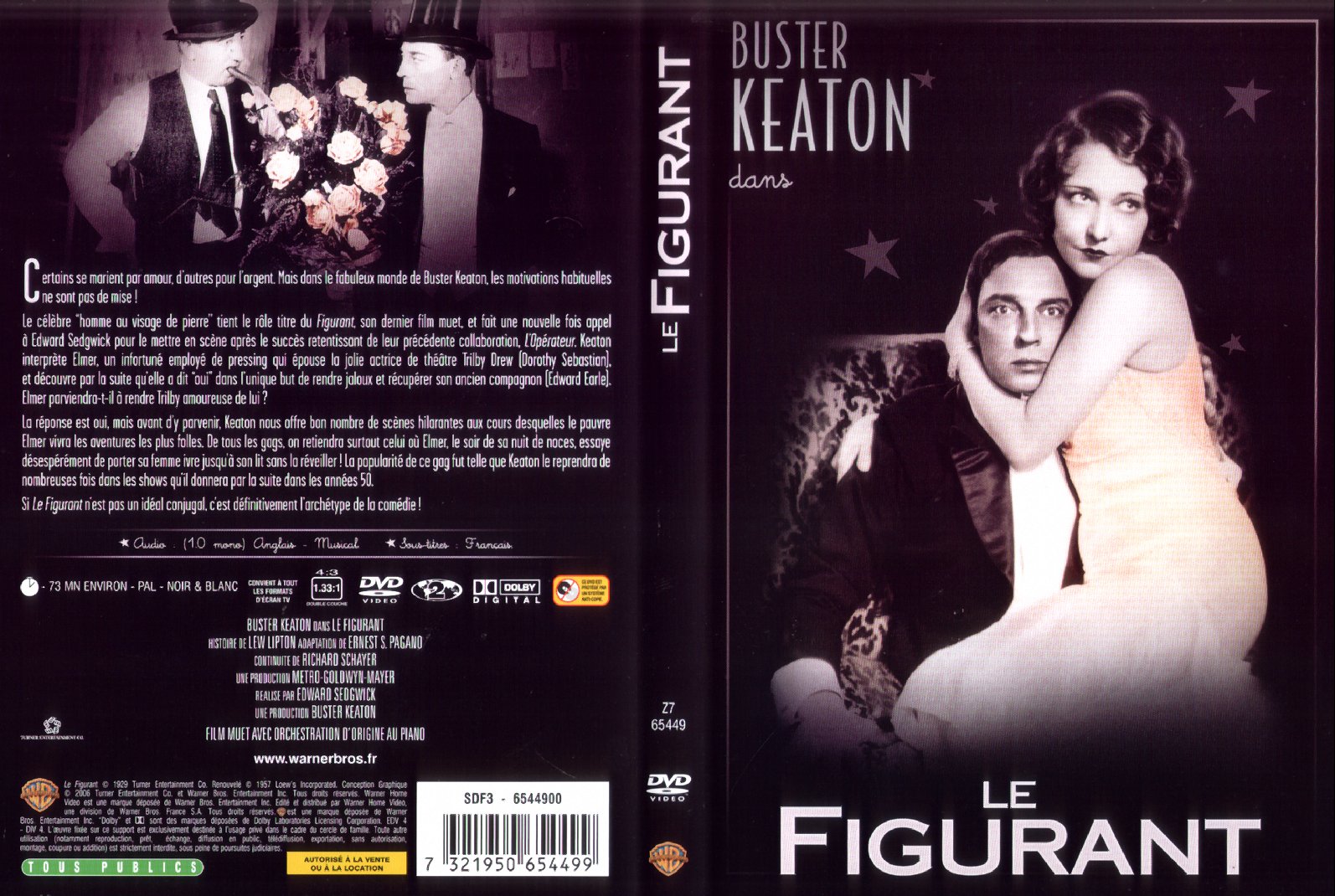 Jaquette DVD Le figurant