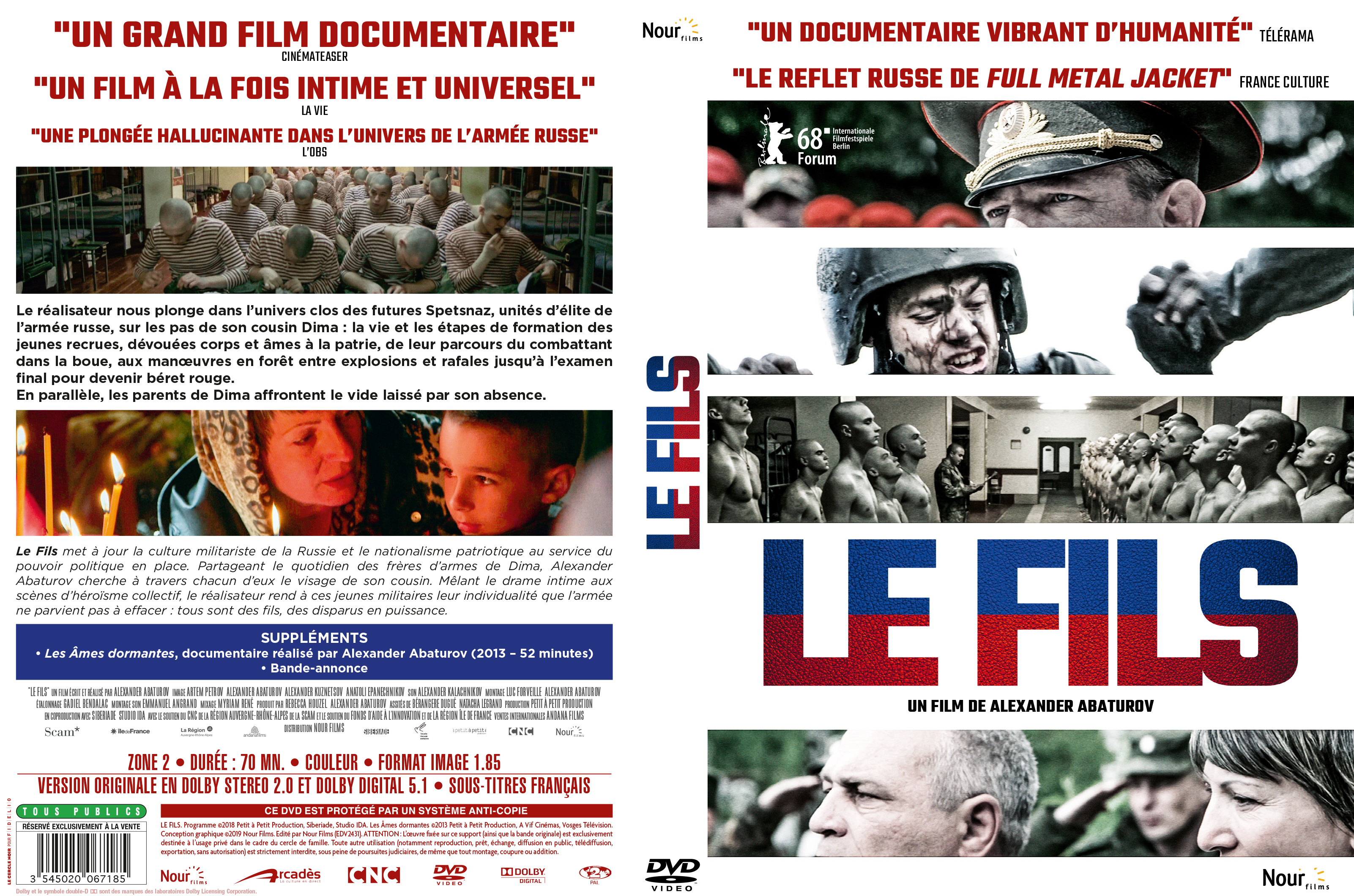 Jaquette DVD Le fils (DOC)