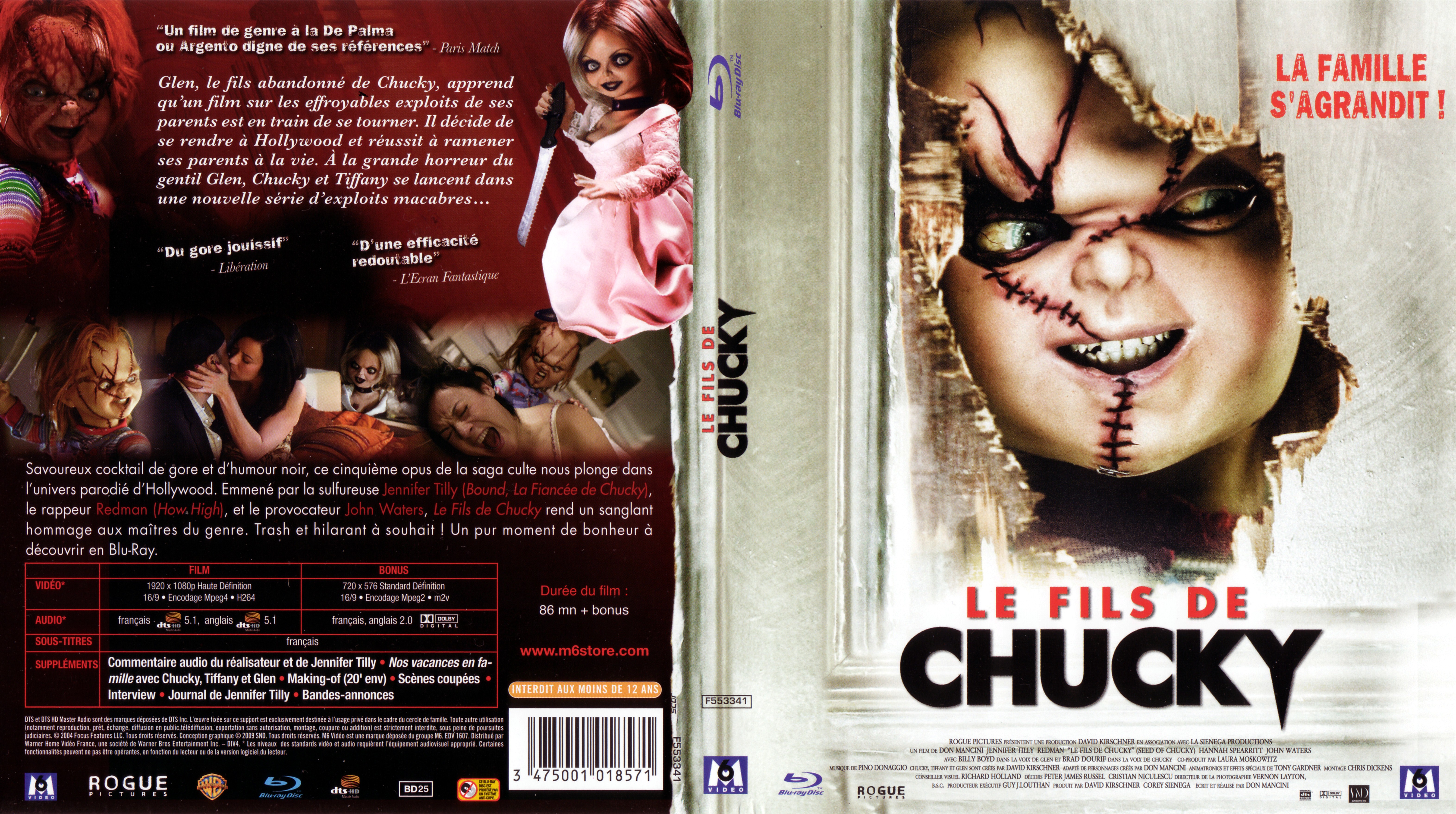 Jaquette DVD Le fils de Chucky (BLU-RAY)