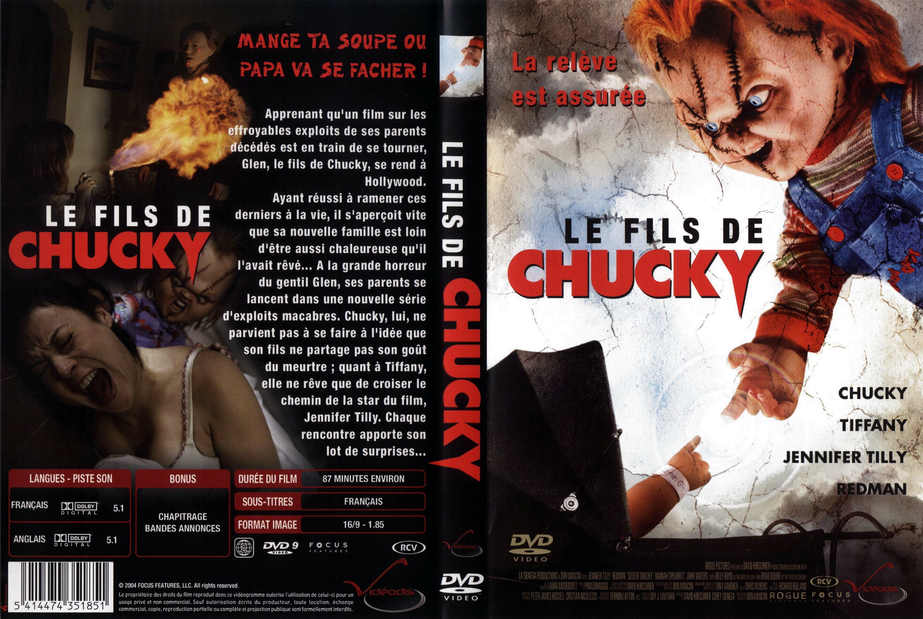 Jaquette DVD Le fils de Chucky v2