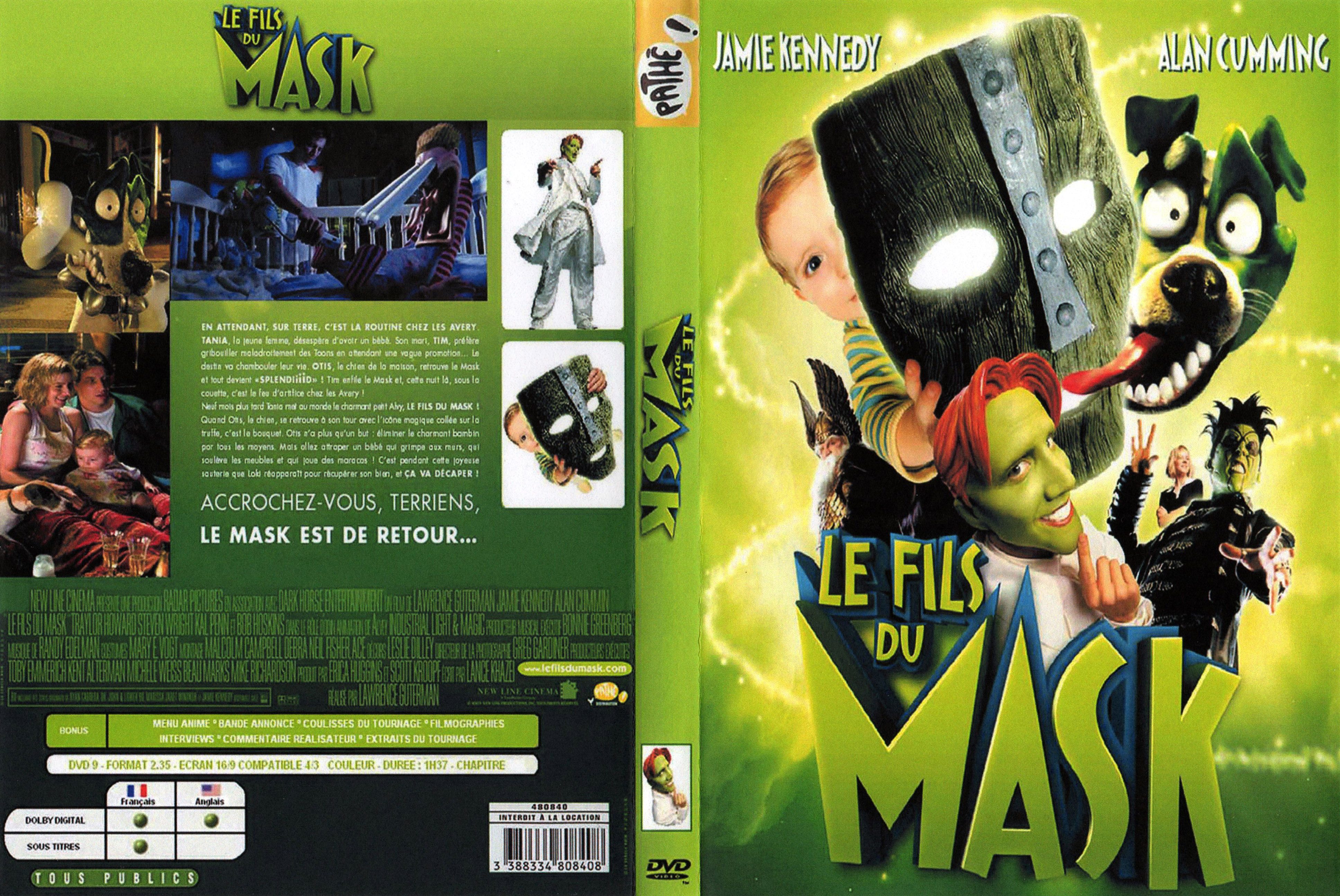 Jaquette DVD Le fils du Mask v2