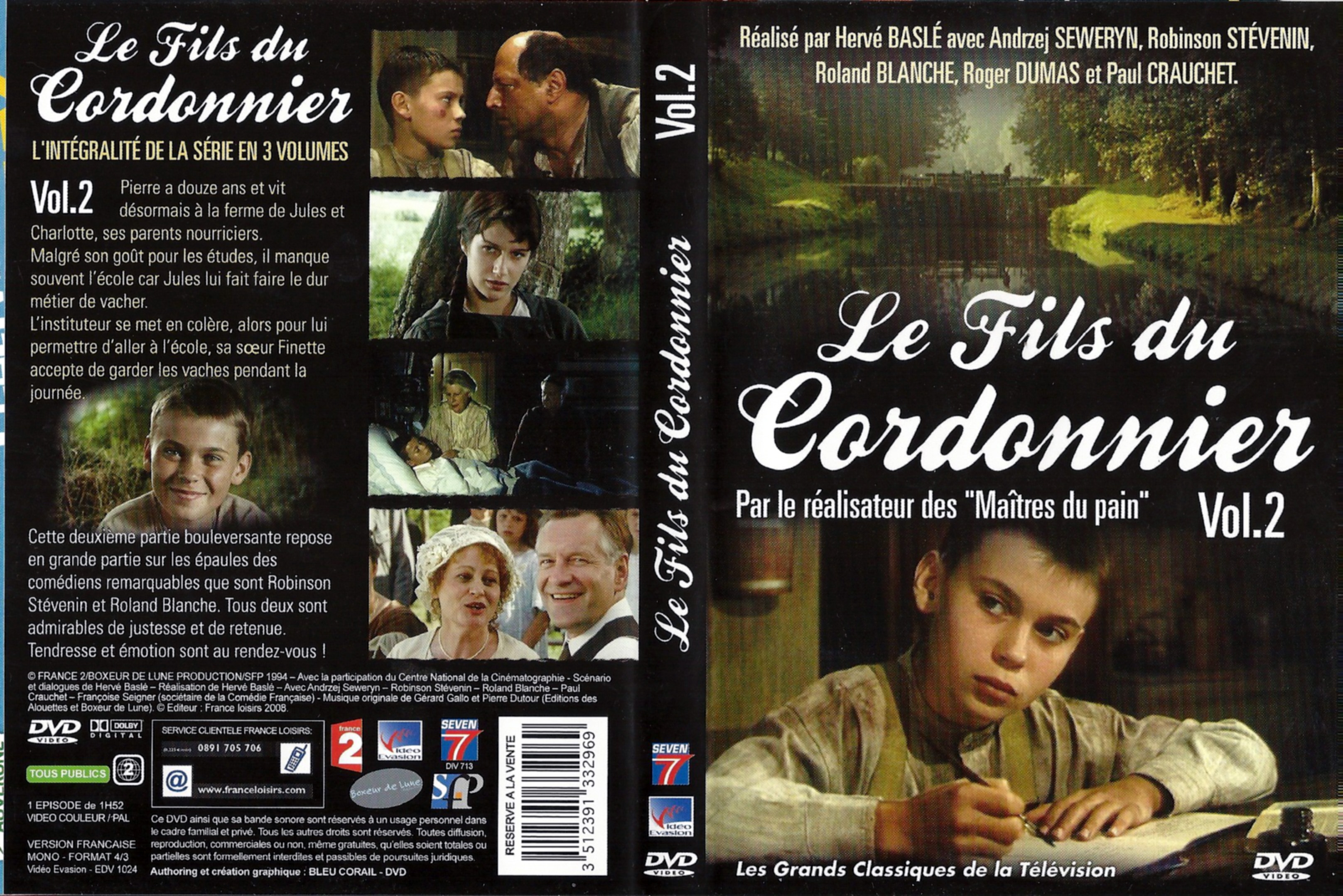 Jaquette DVD Le fils du cordonnier vol 02