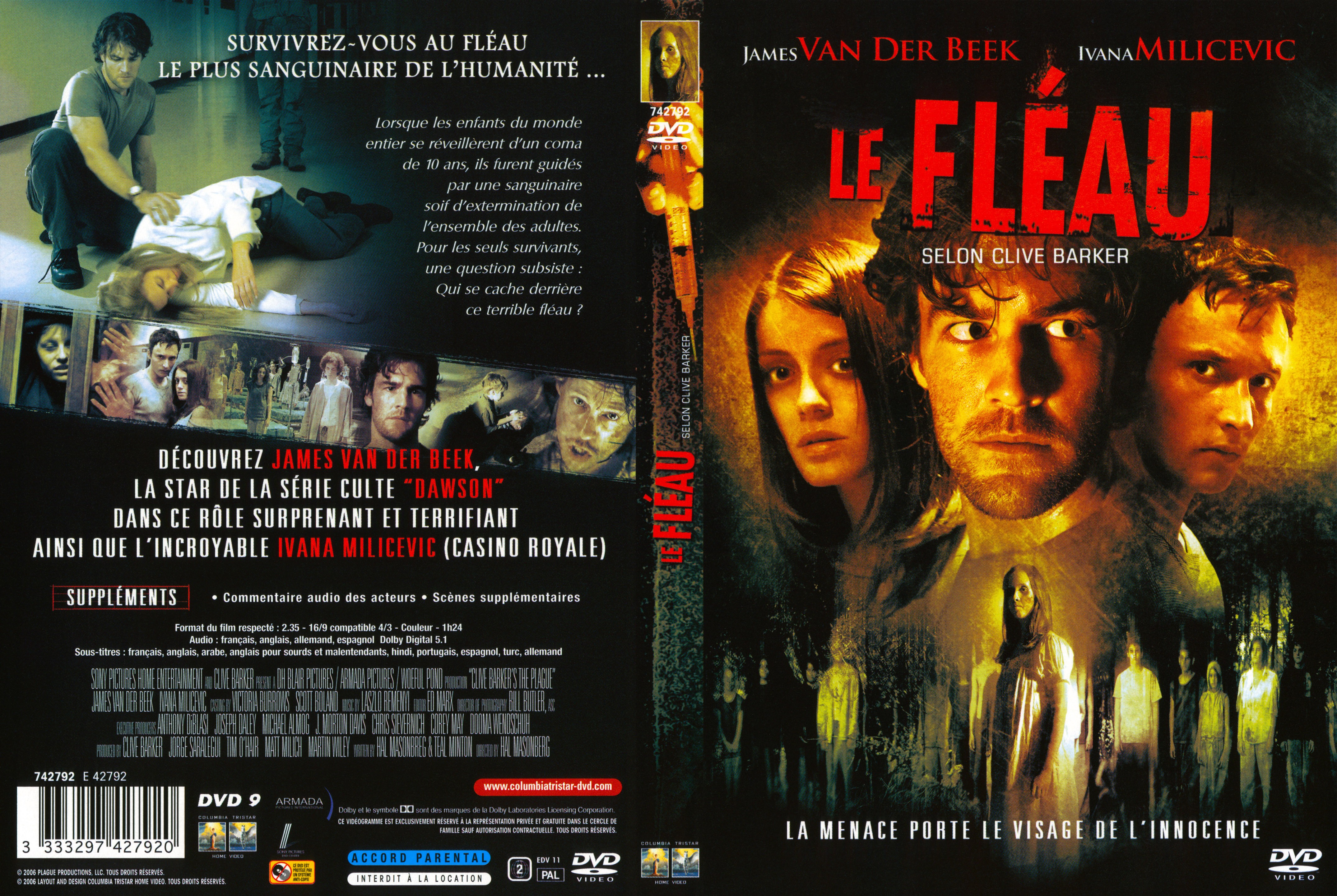 Jaquette DVD Le flau selon Clive Barker