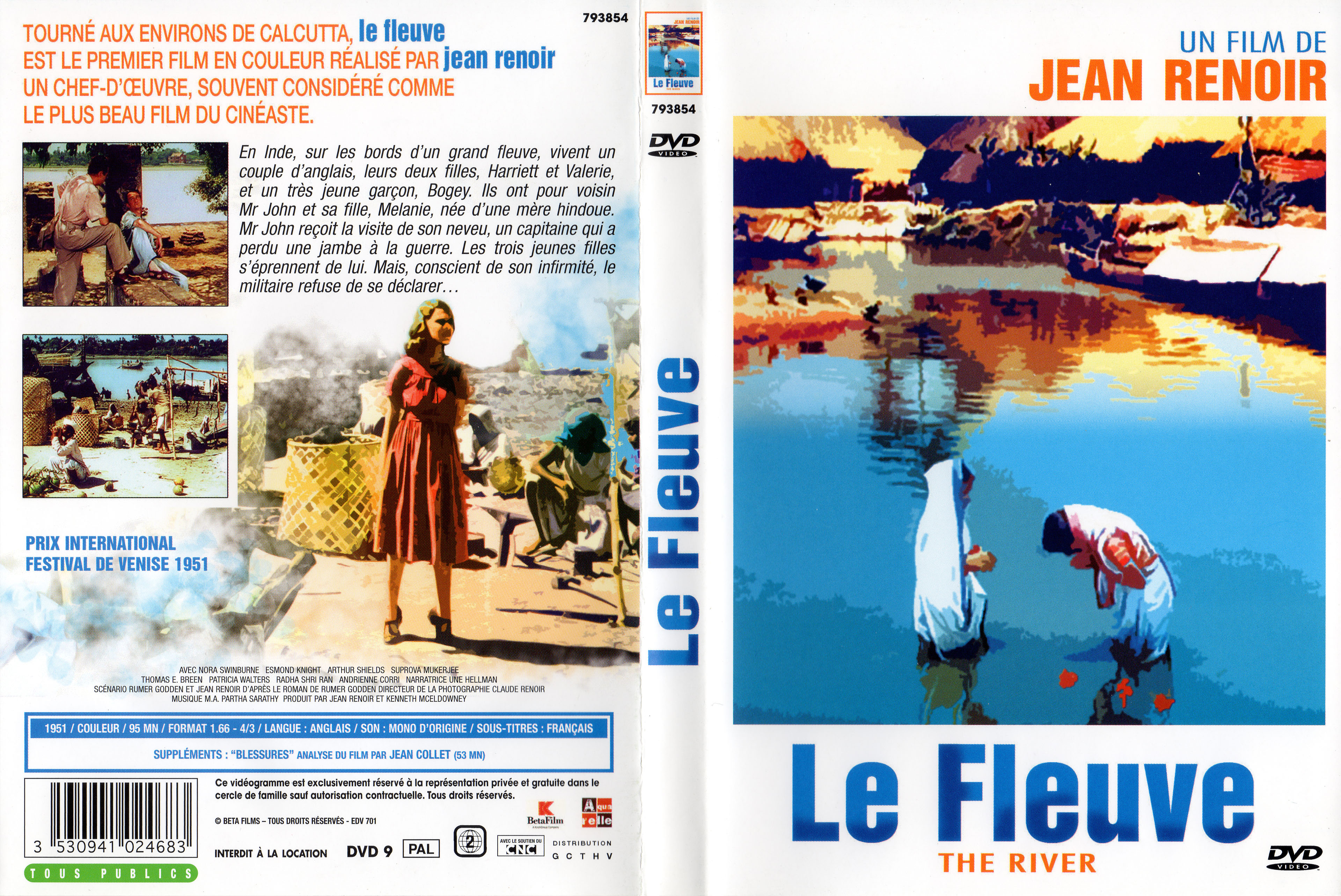 Jaquette DVD Le fleuve