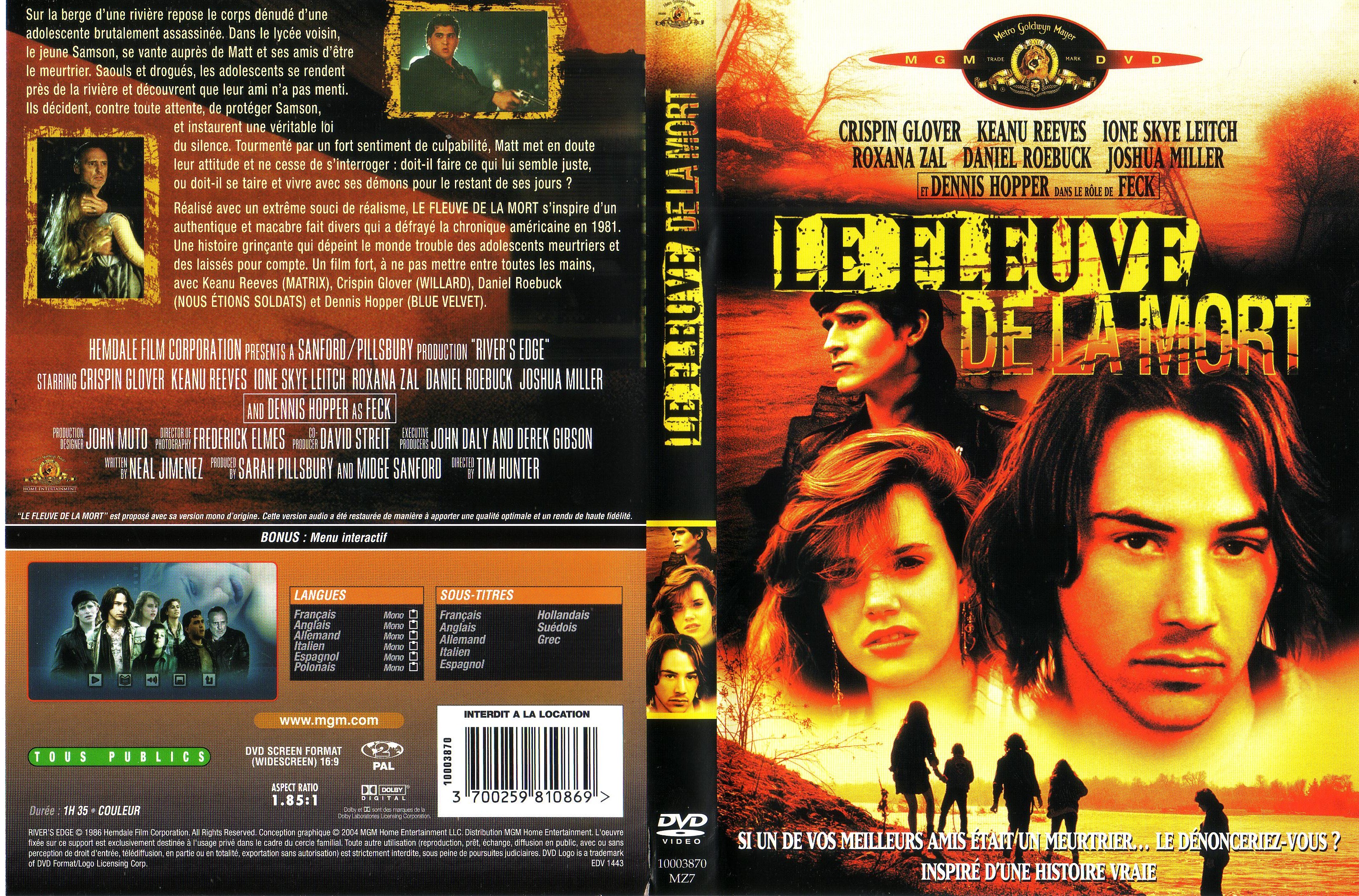 Jaquette DVD Le fleuve de la mort