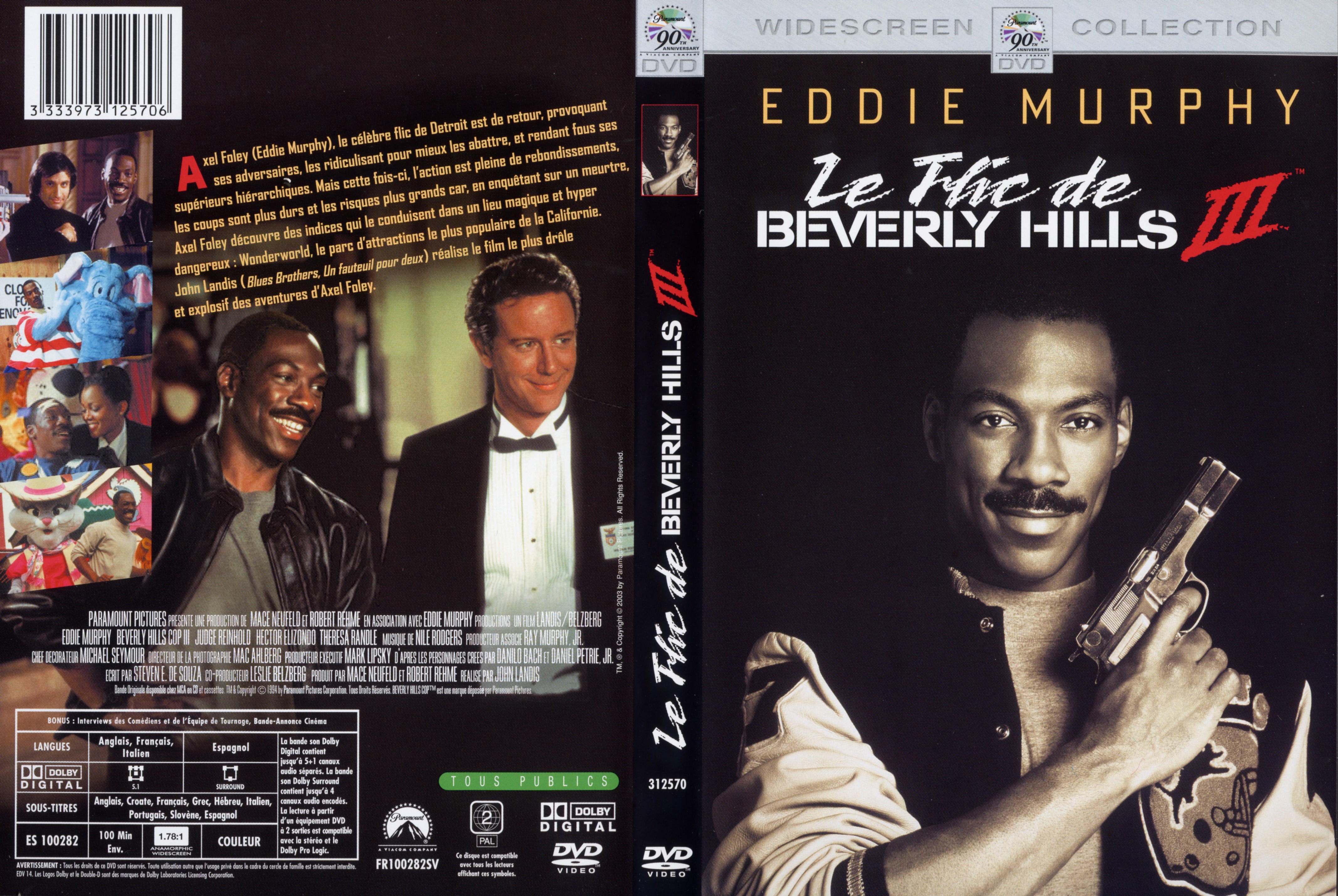 Jaquette DVD Le flic de Beverly Hills 3