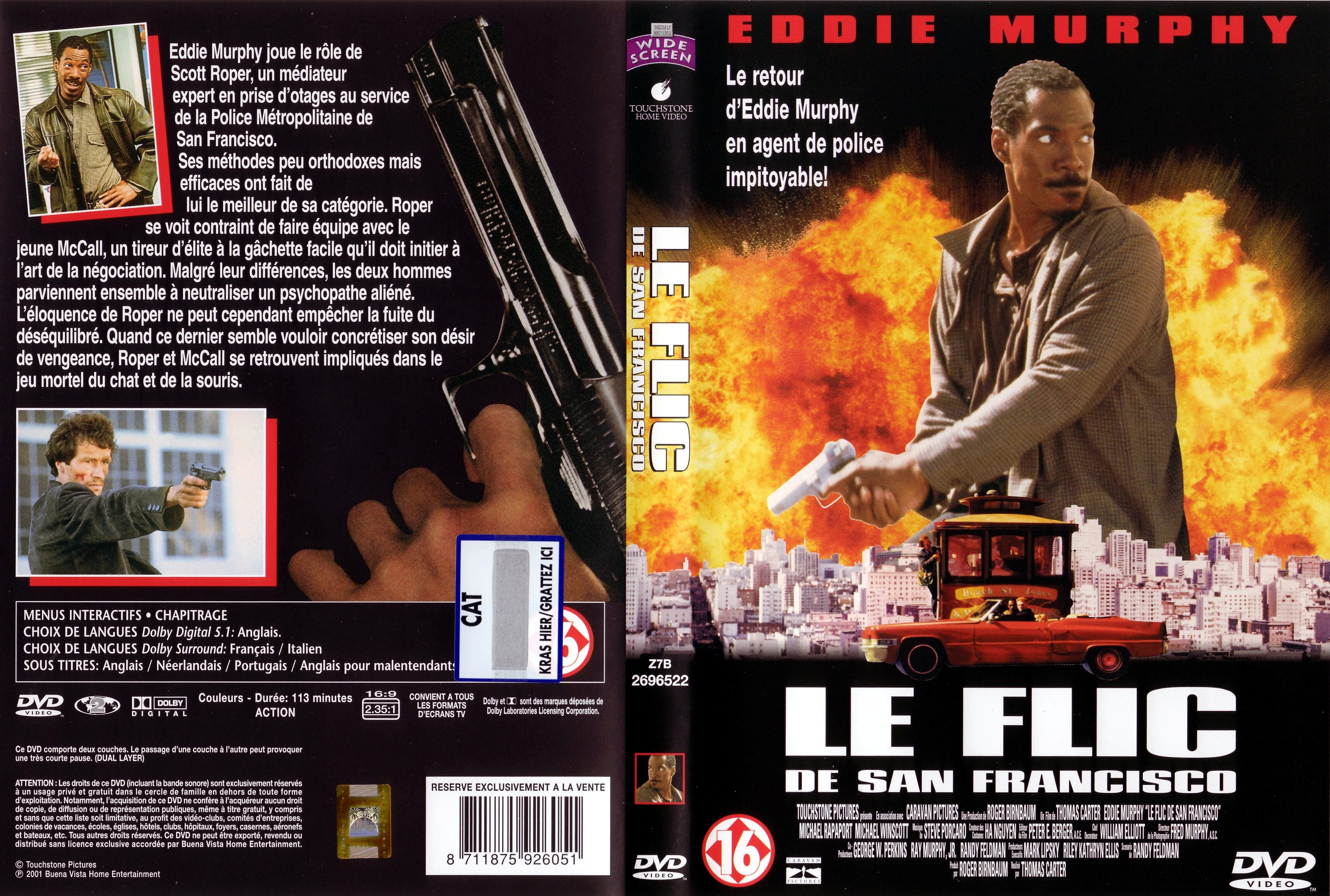 Jaquette DVD Le flic de San Francisco