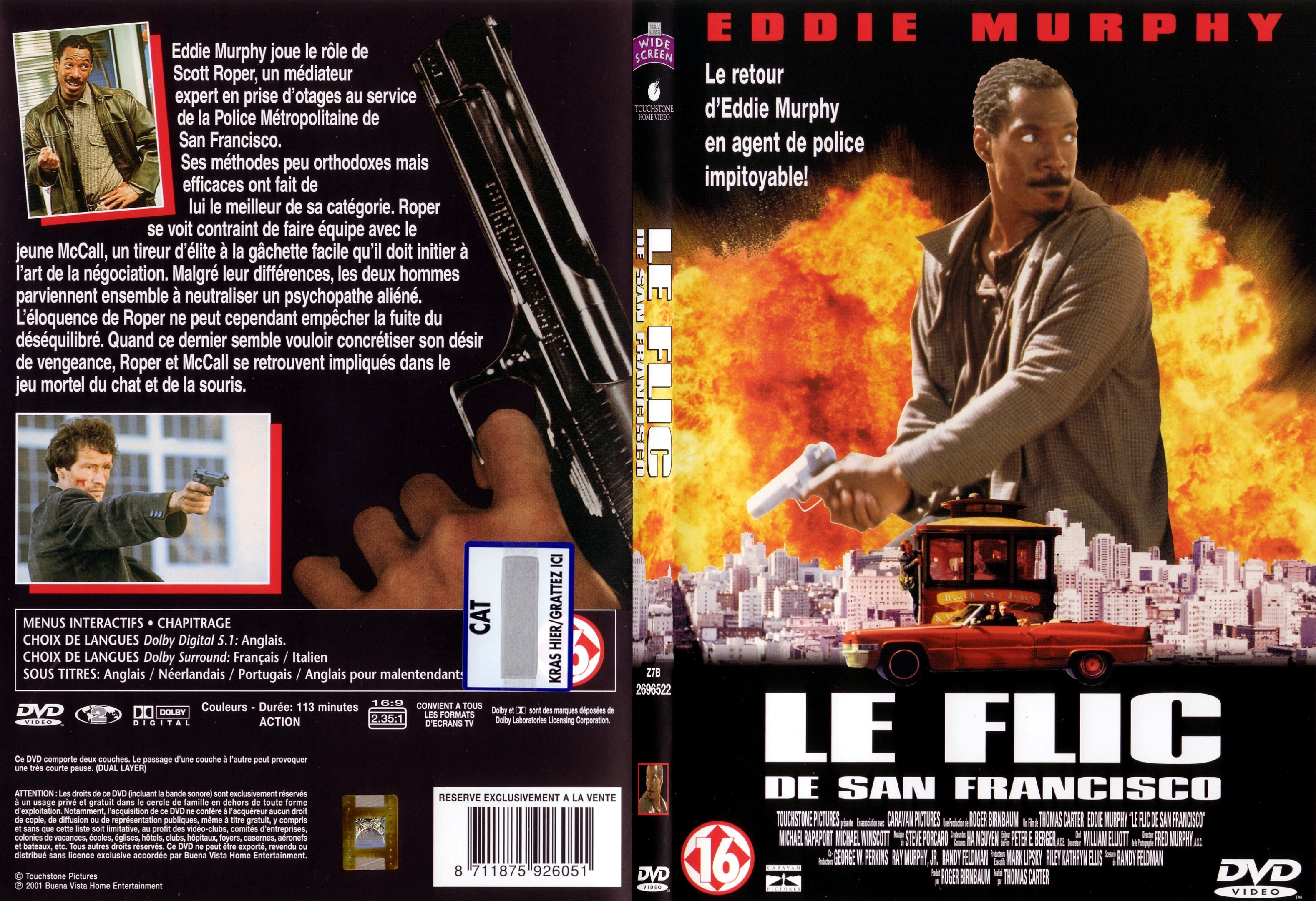 Jaquette DVD Le flic de San Francisco - SLIM v2