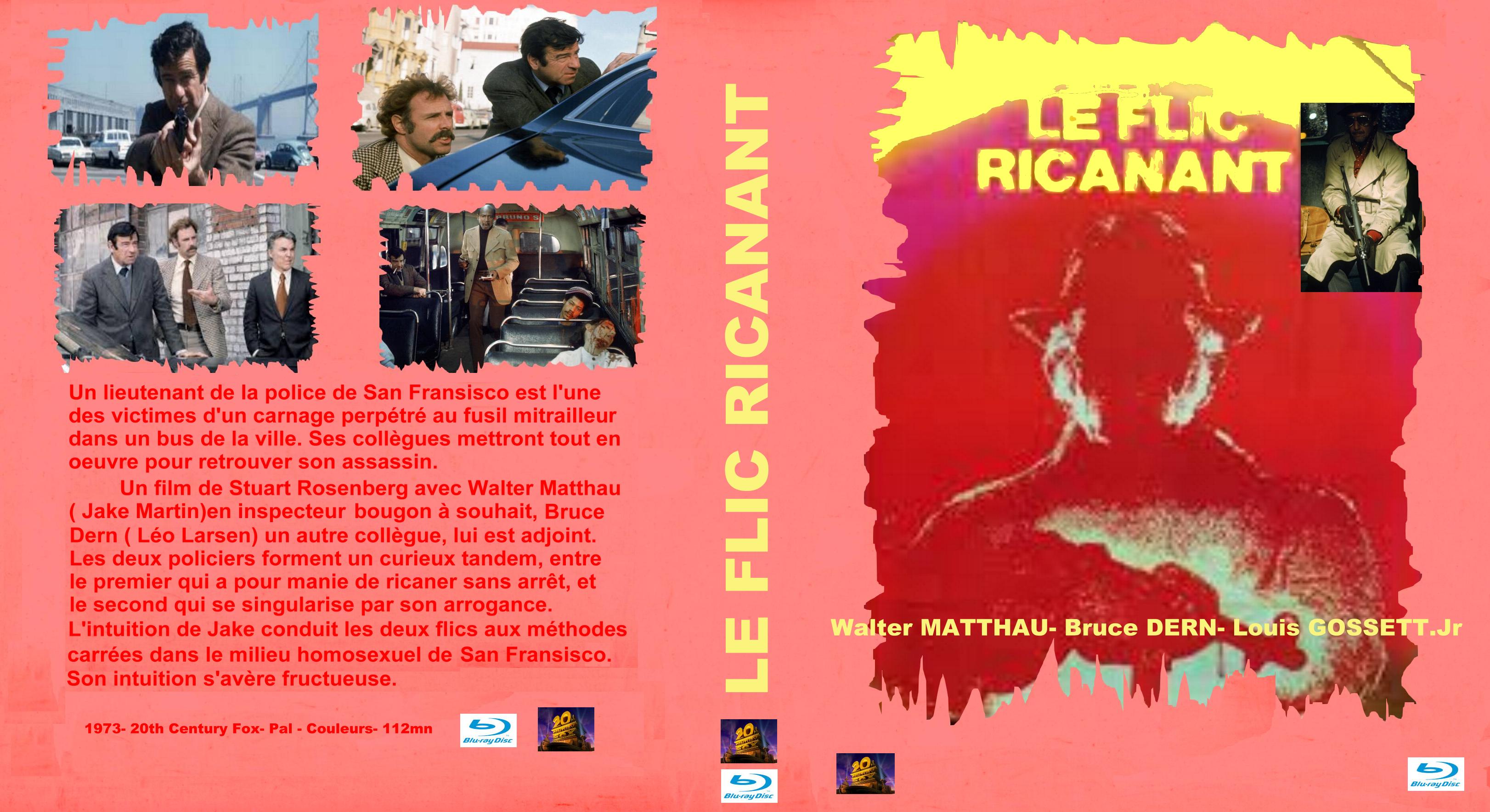 Jaquette DVD Le flic ricanant custom (BLU-RAY)