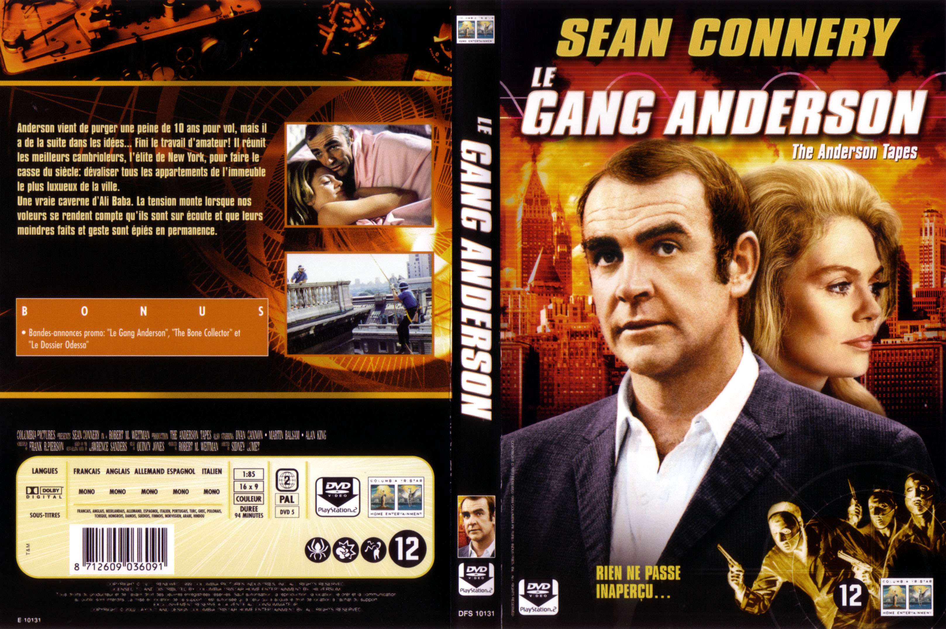 Jaquette DVD Le gang Anderson