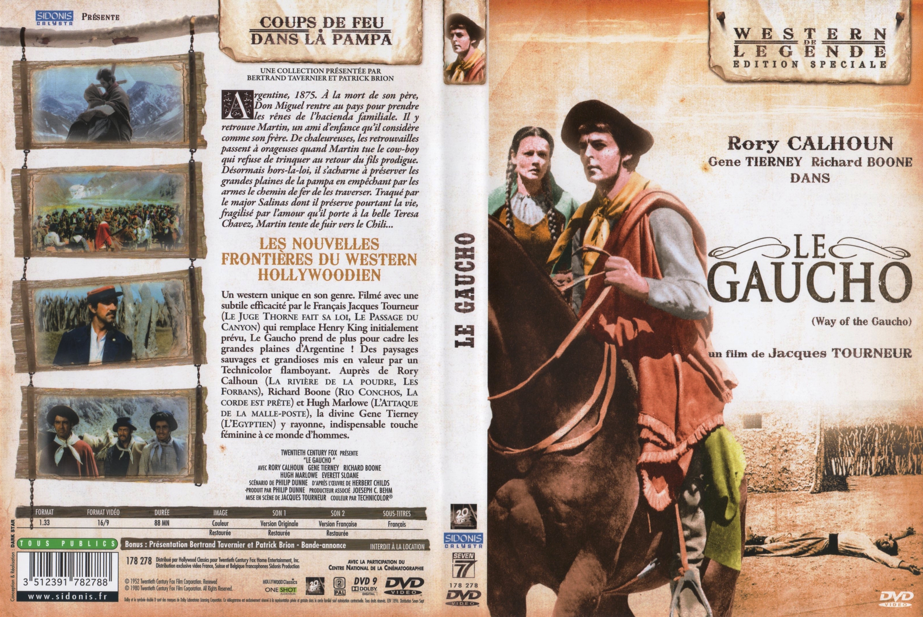 Jaquette DVD Le gaucho