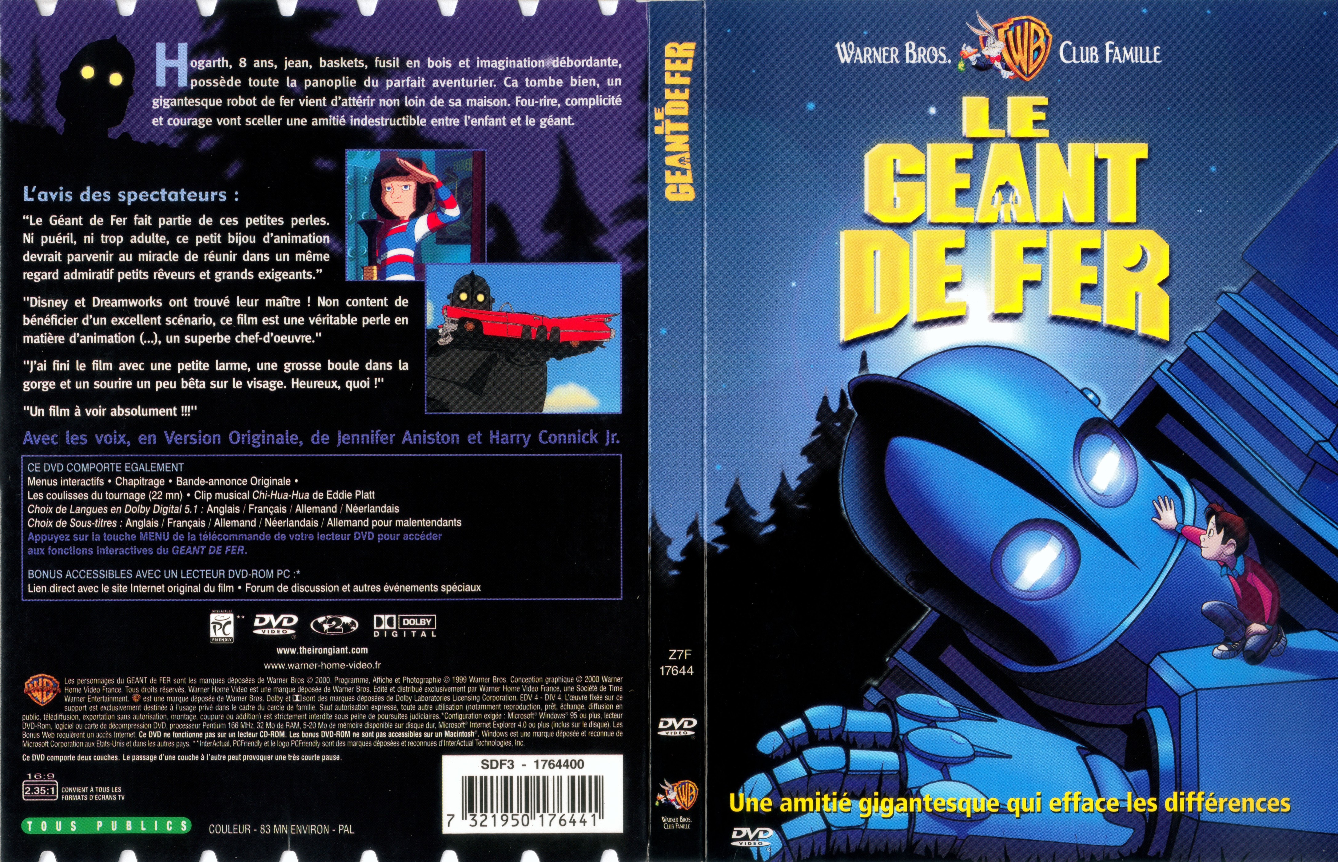 Jaquette DVD Le gant de fer