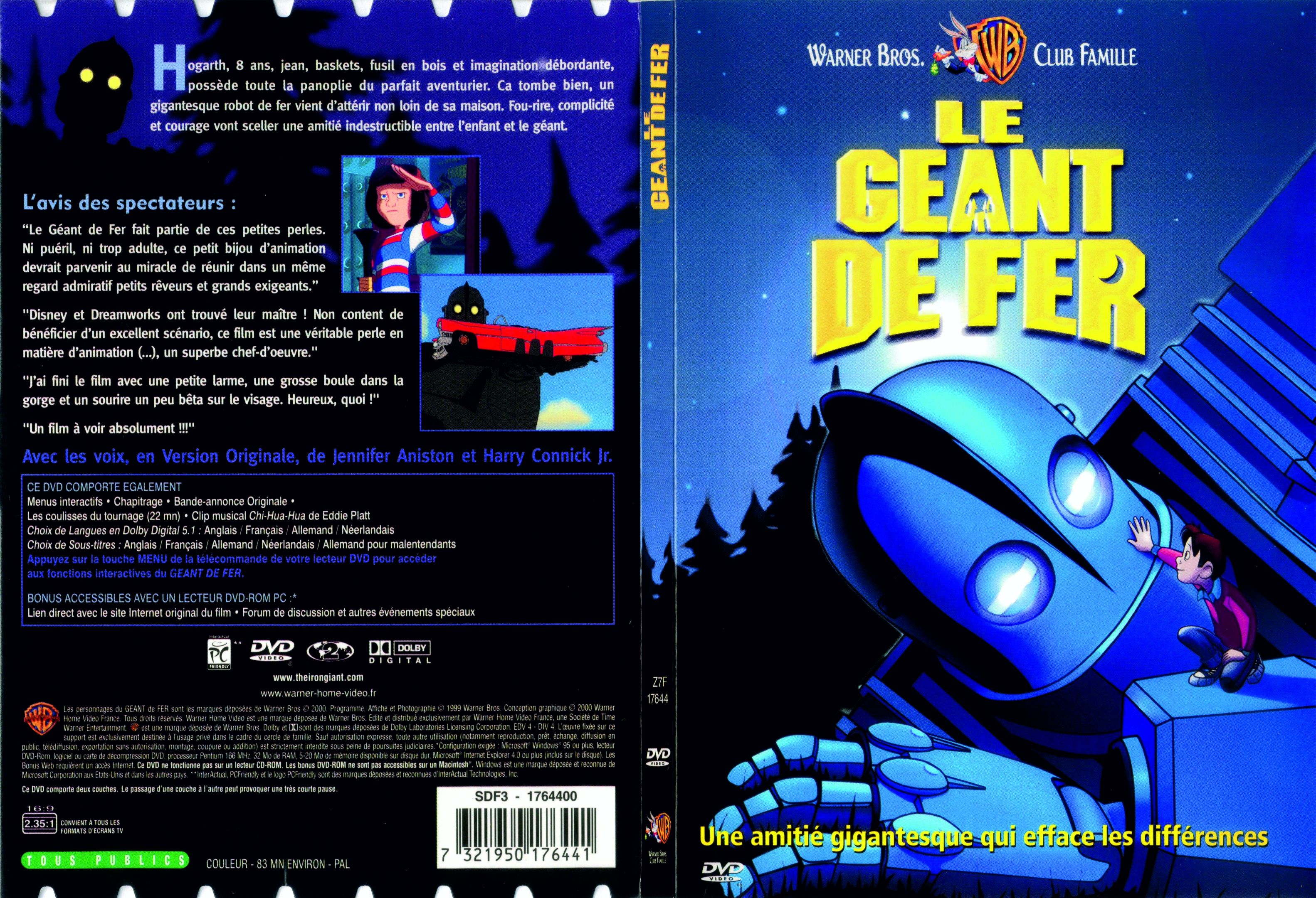 Jaquette DVD Le gant de fer - SLIM