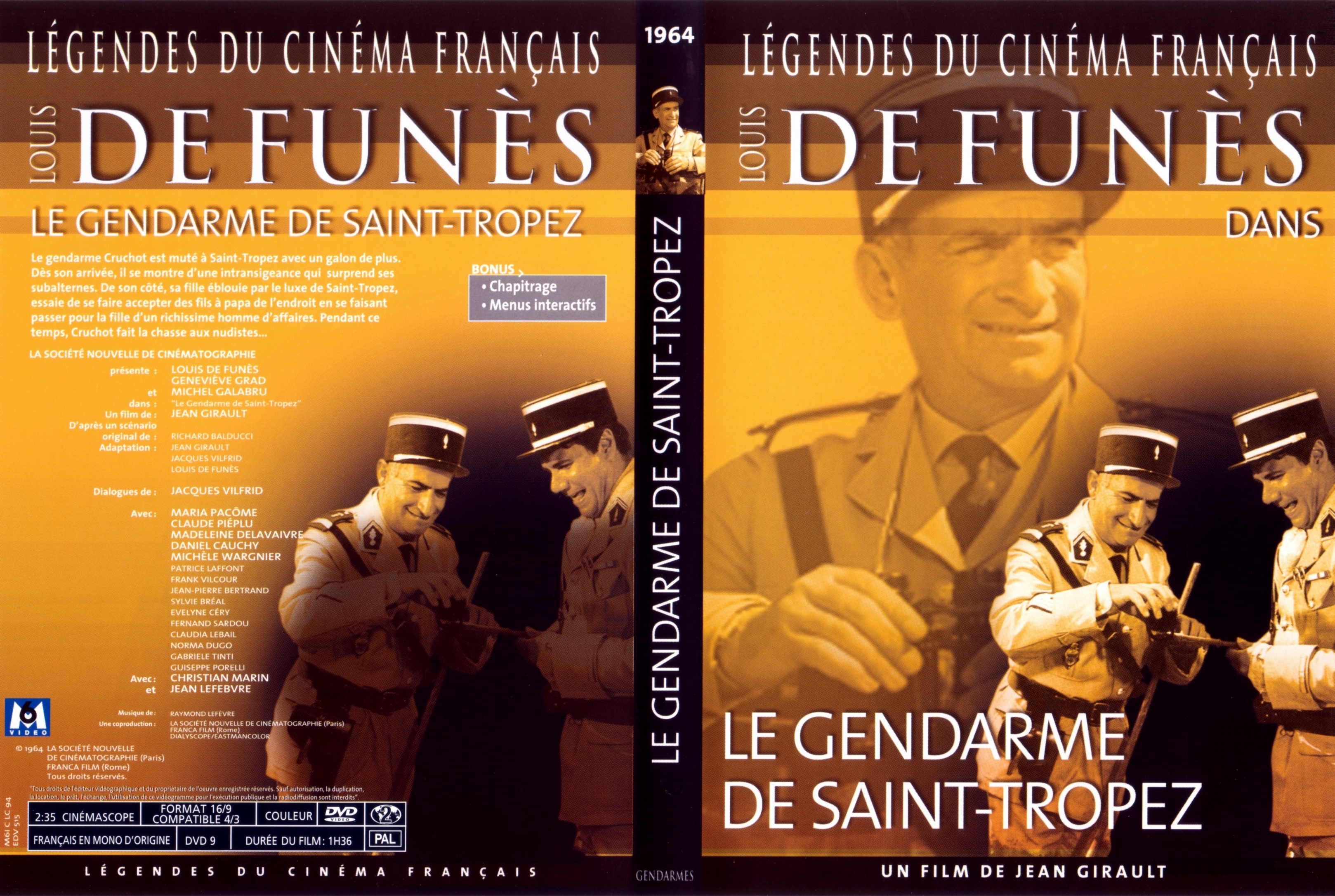 Jaquette DVD Le gendarme de St-Tropez v3