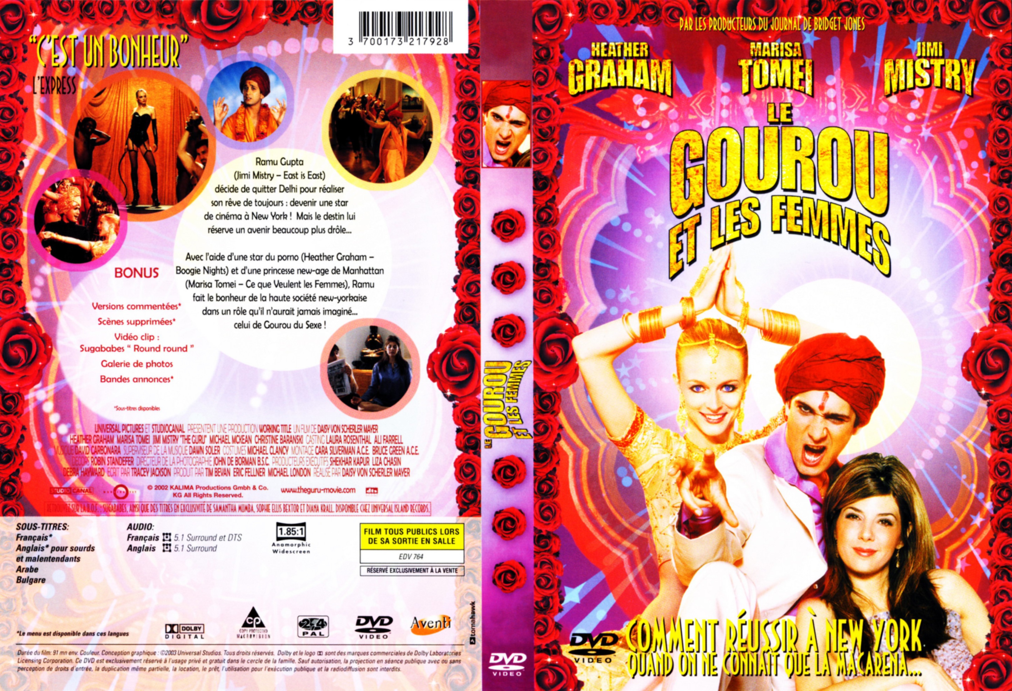 Jaquette DVD Le gourou et les femmes