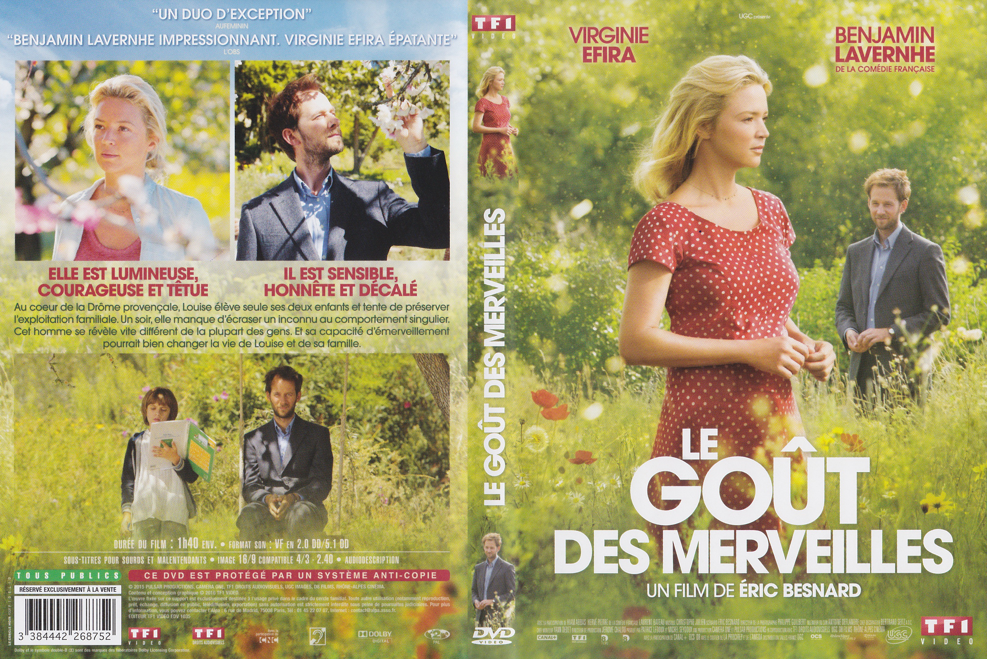 Jaquette DVD Le gout des merveilles v2