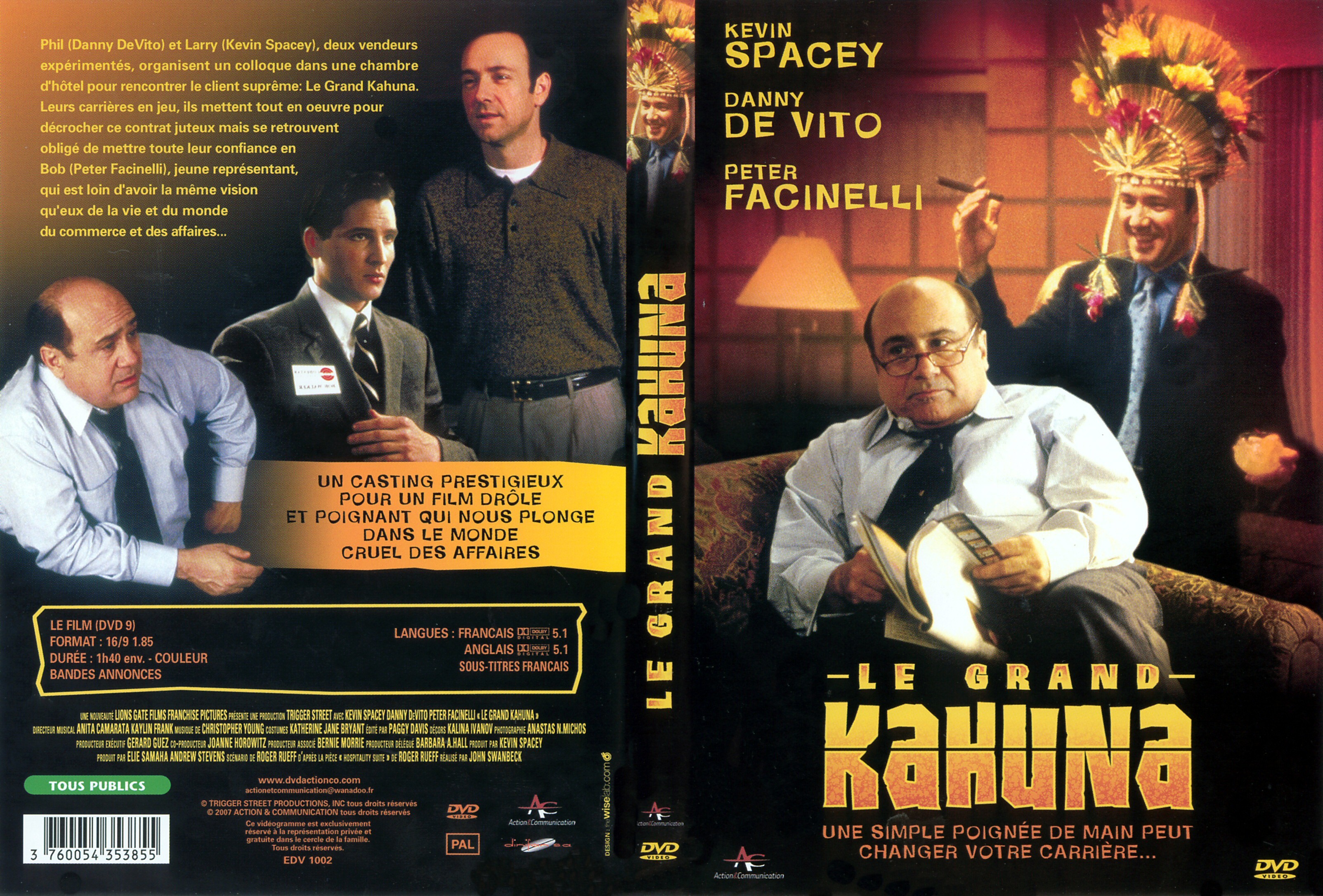 Jaquette DVD Le grand Kahuna
