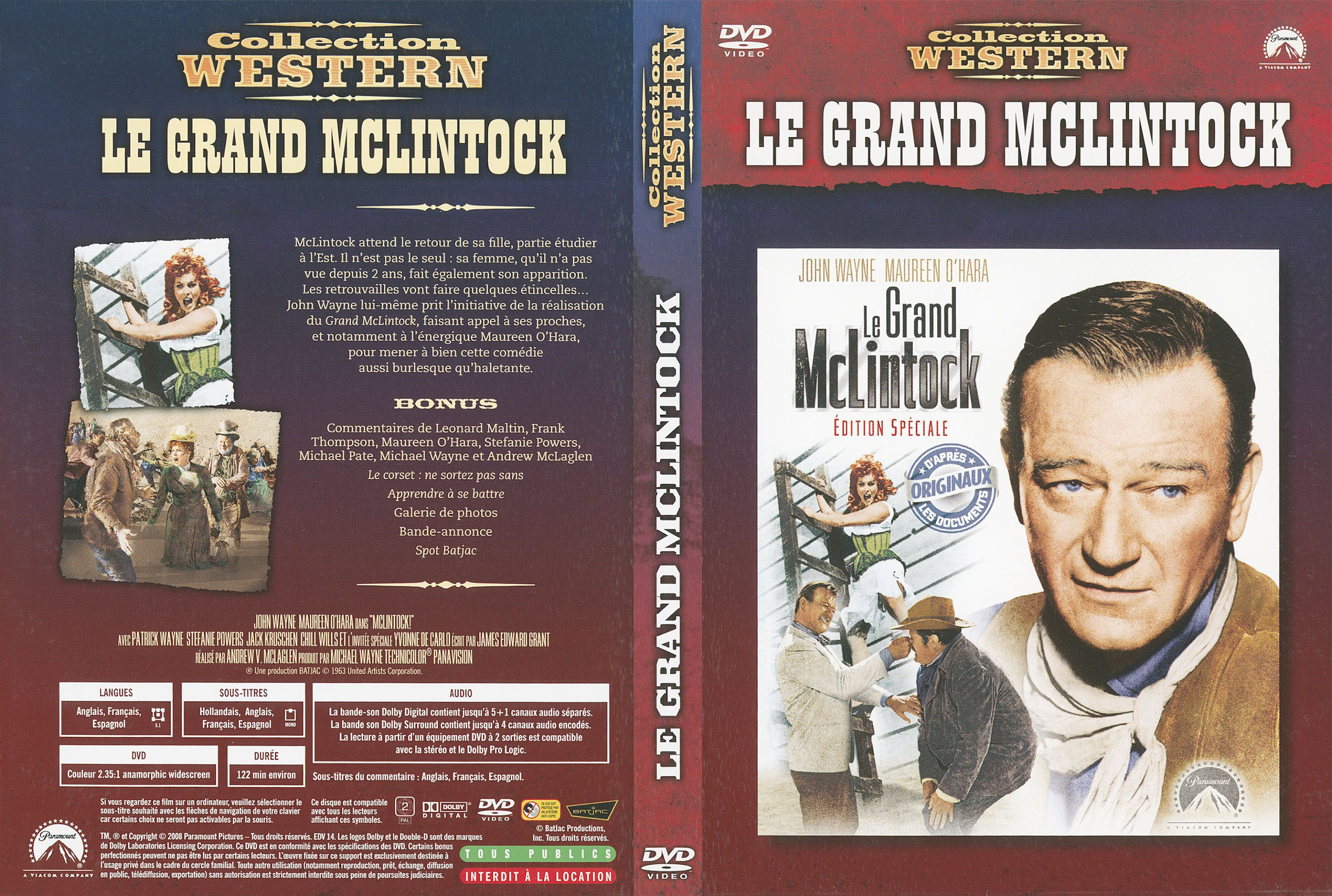 Jaquette DVD Le grand McLintock