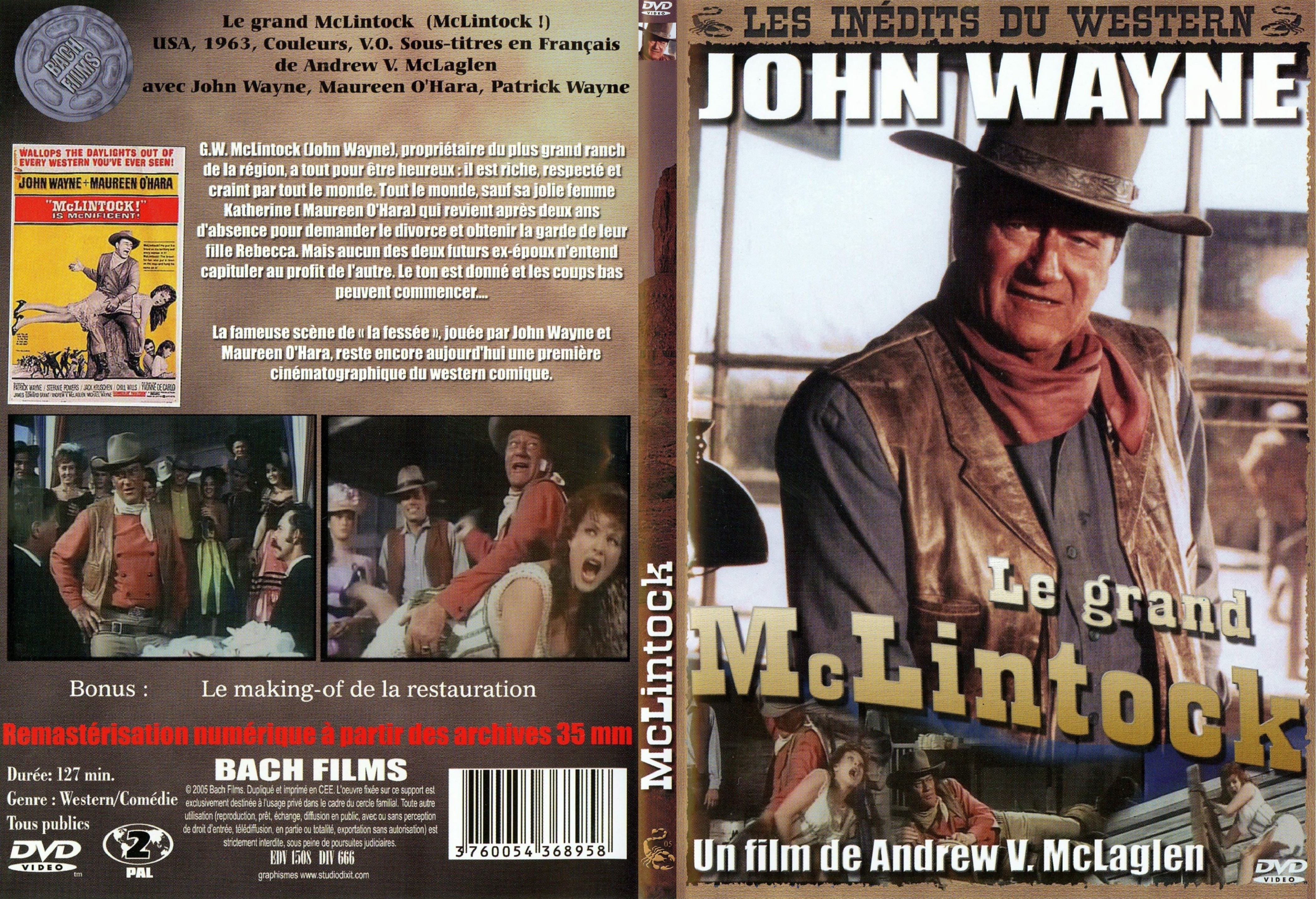 Jaquette DVD Le grand McLintock - SLIM