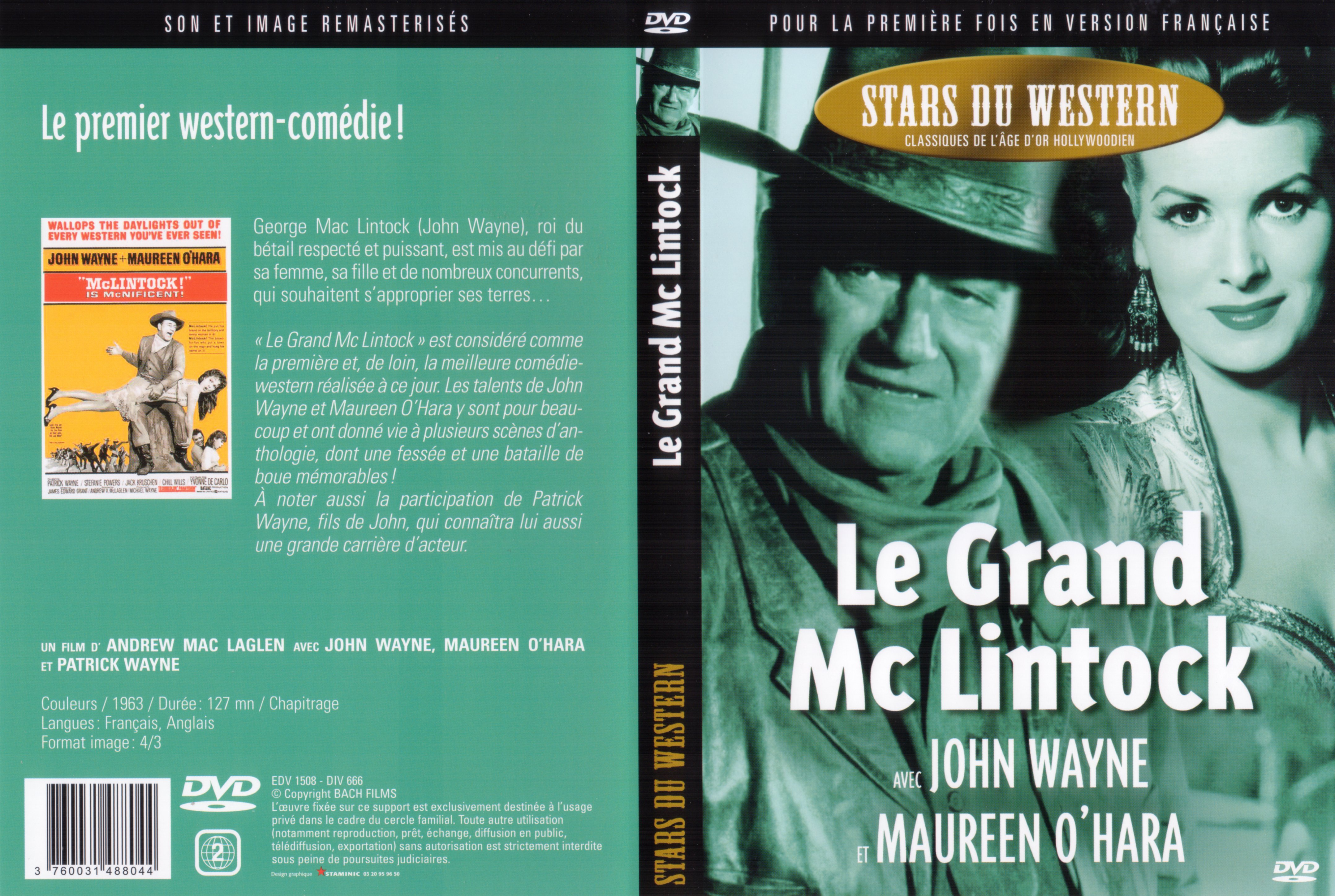 Jaquette DVD Le grand McLintock v2