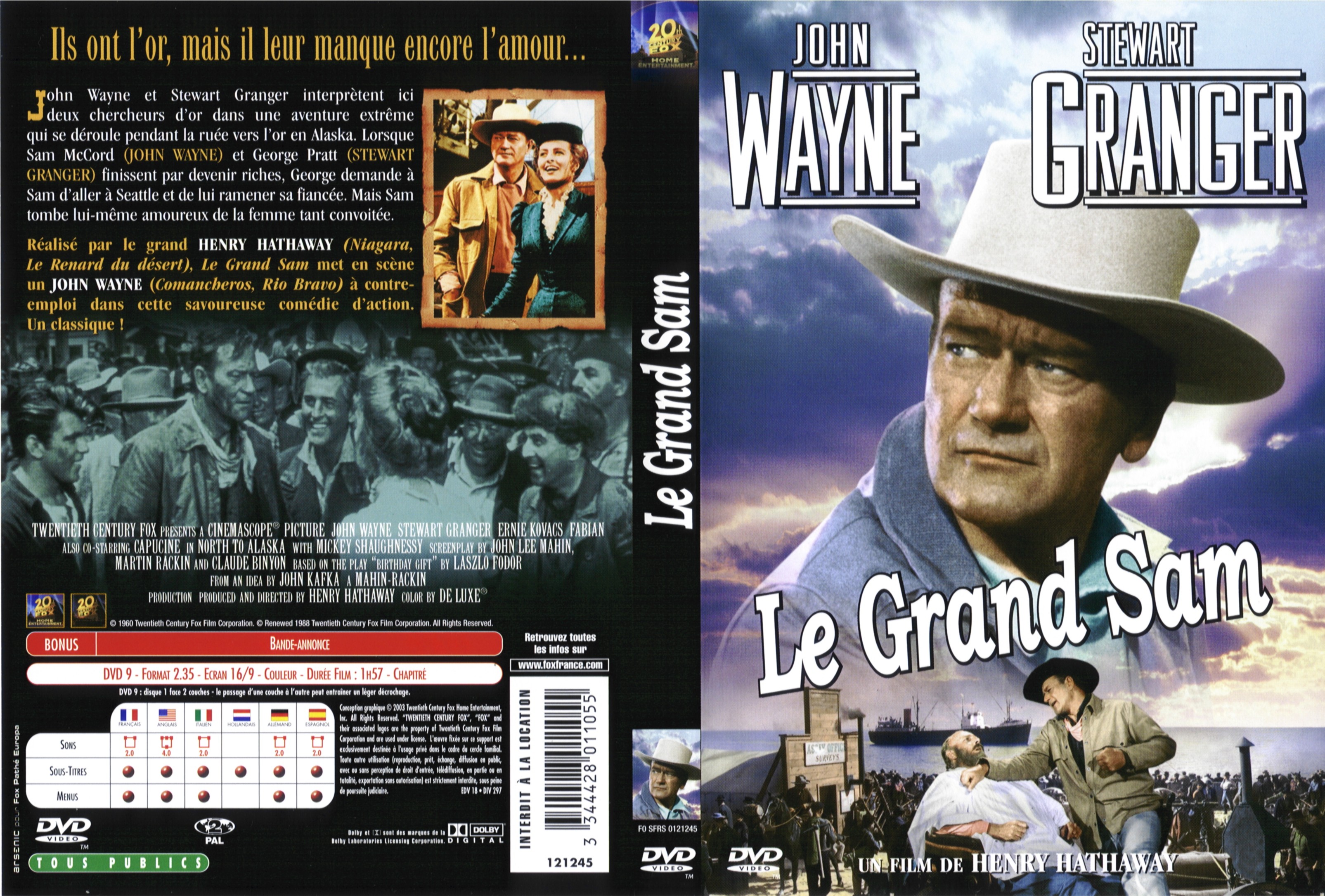 Jaquette DVD Le grand Sam