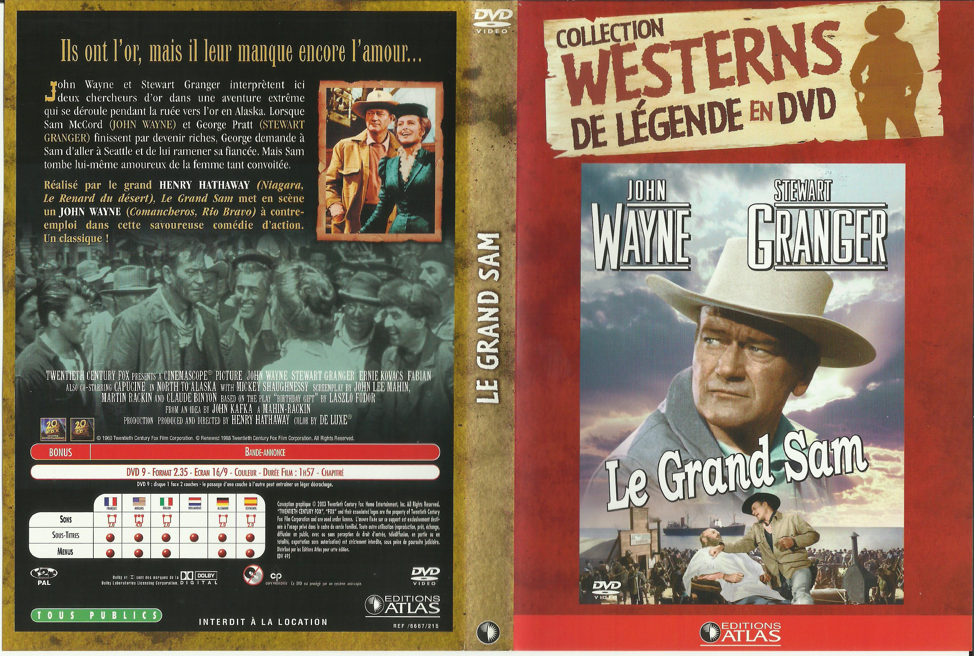 Jaquette DVD Le grand Sam v3