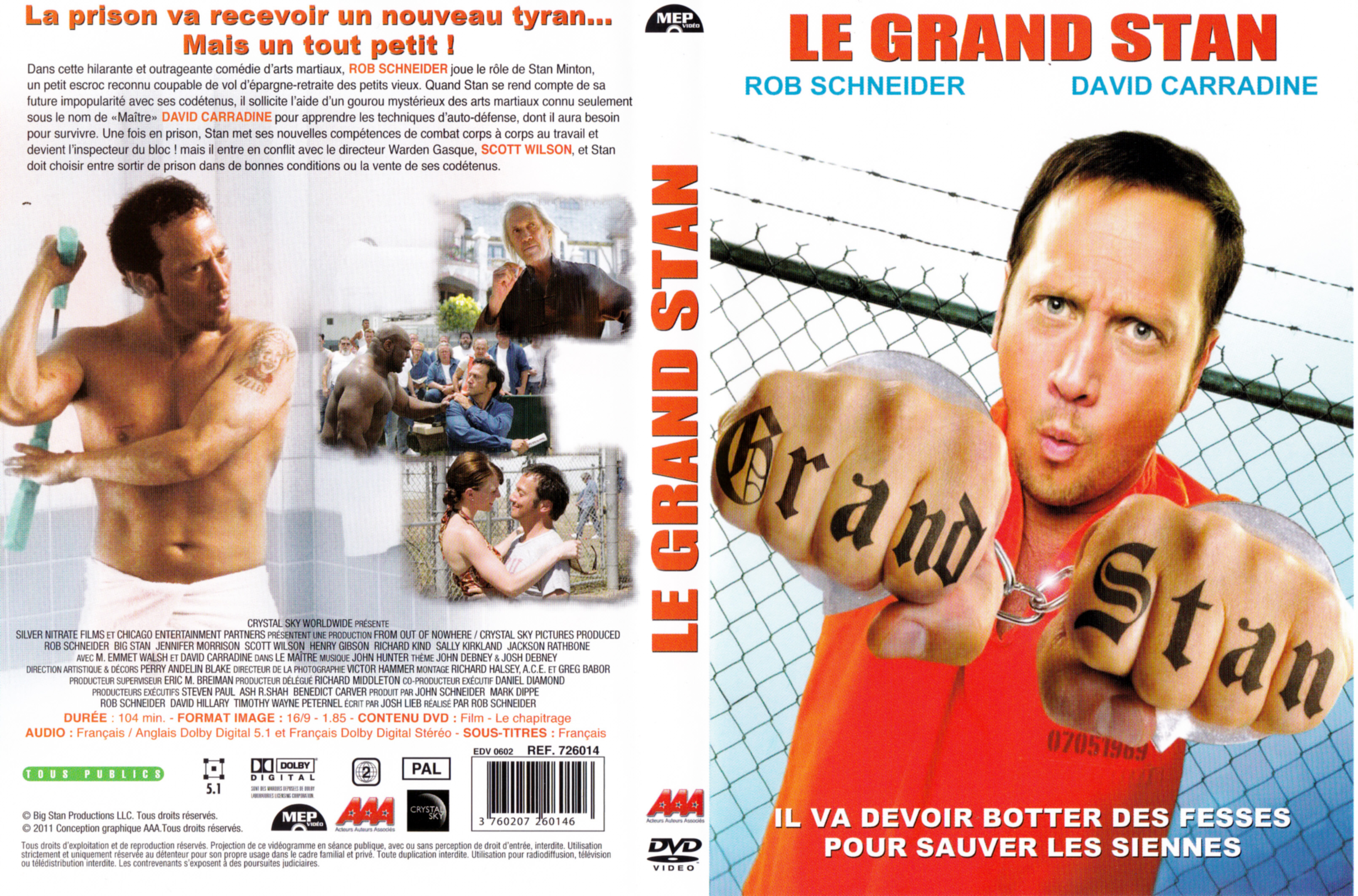 Jaquette DVD Le grand Stan