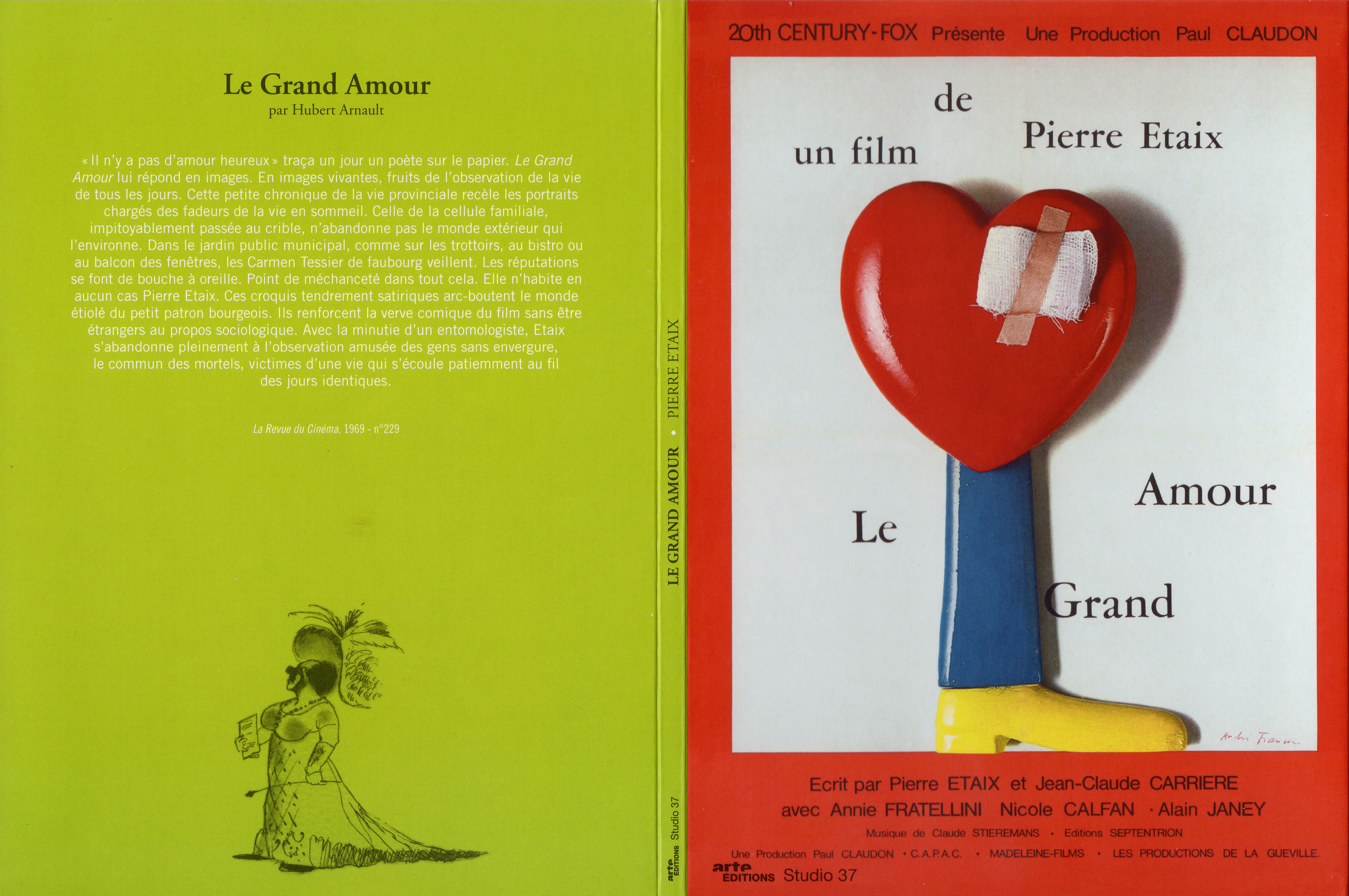 Jaquette DVD Le grand amour