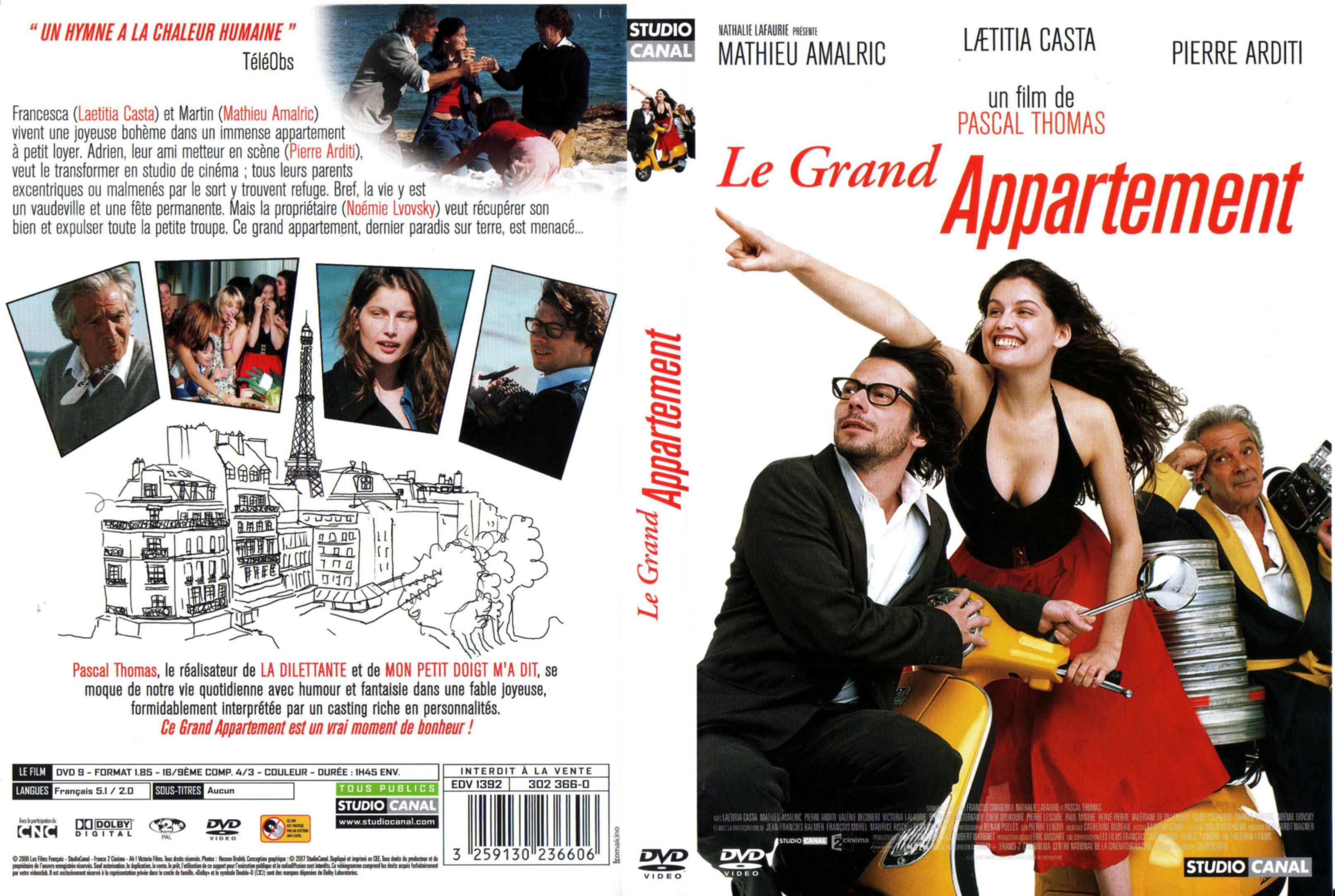 Jaquette DVD Le grand apparterment