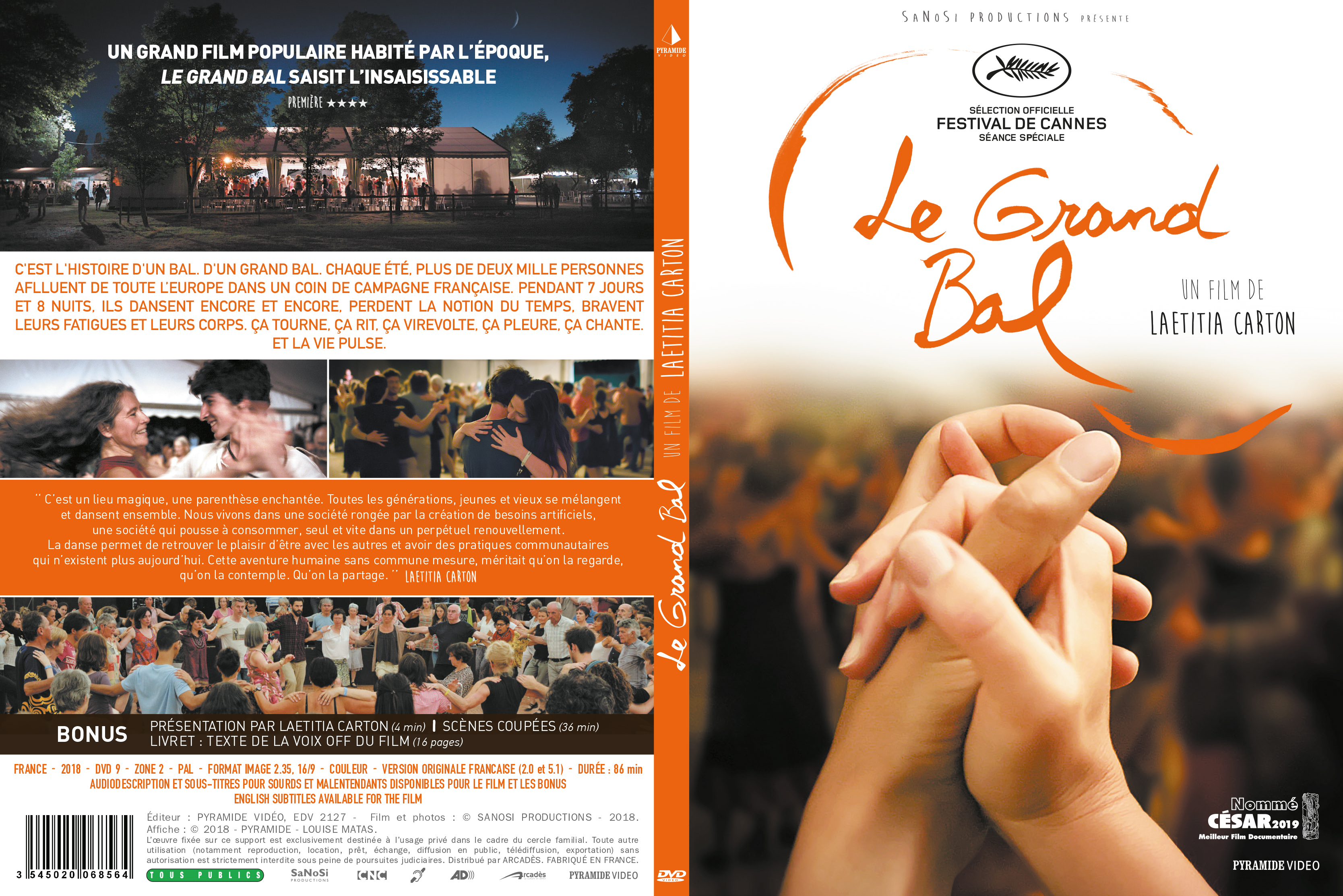 Jaquette DVD Le grand bal