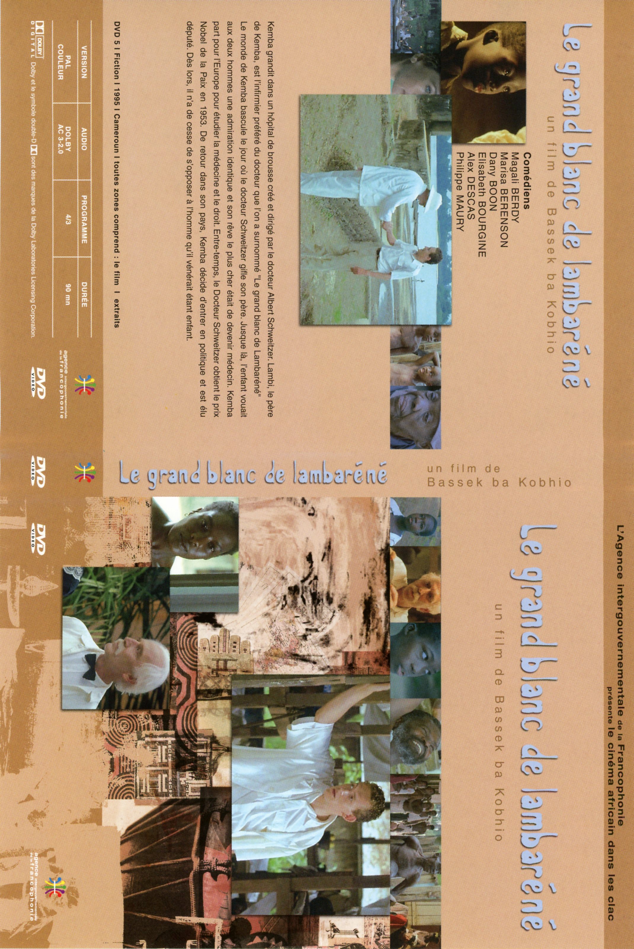 Jaquette DVD Le grand blanc de Lambarn
