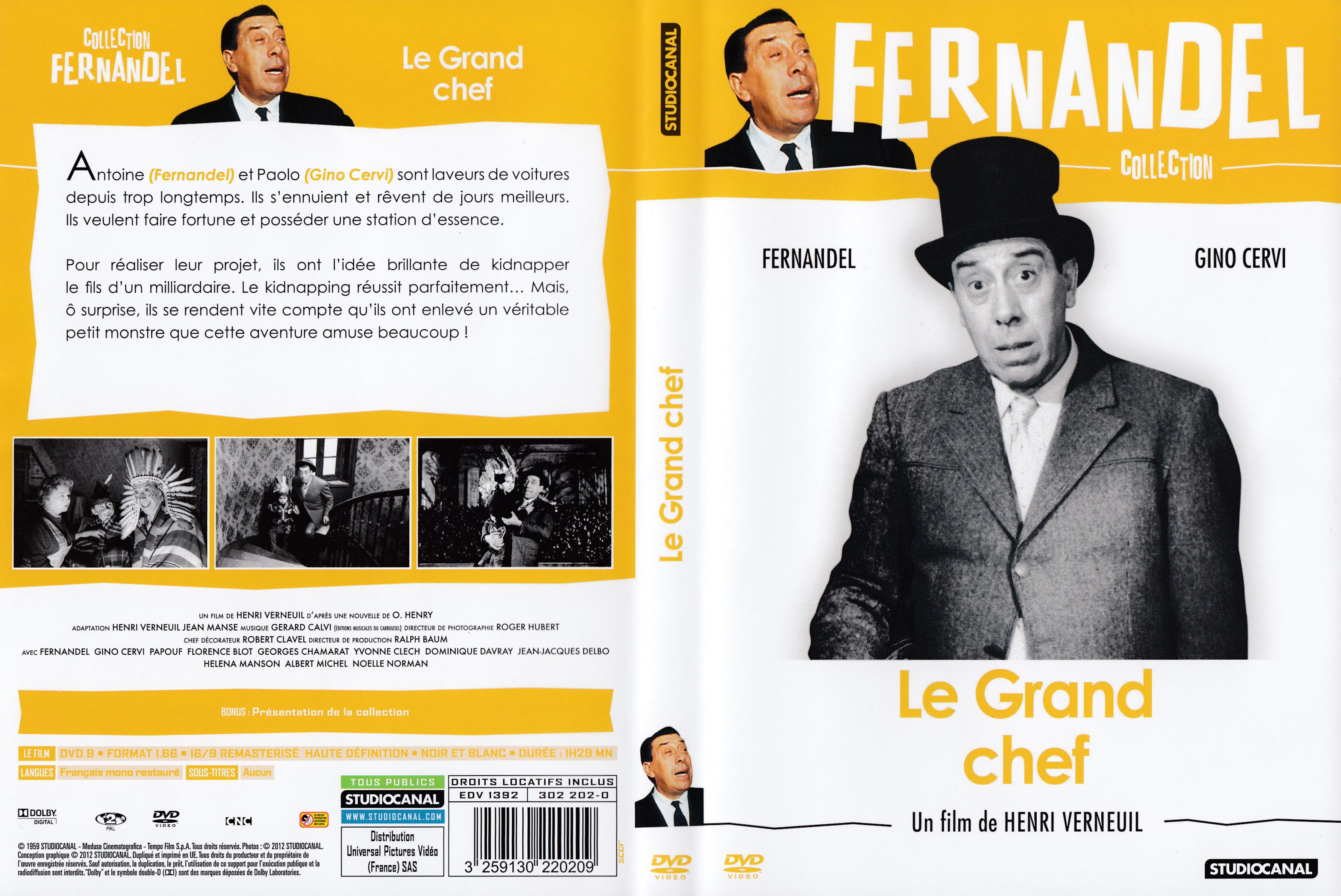 Jaquette DVD Le grand chef v2