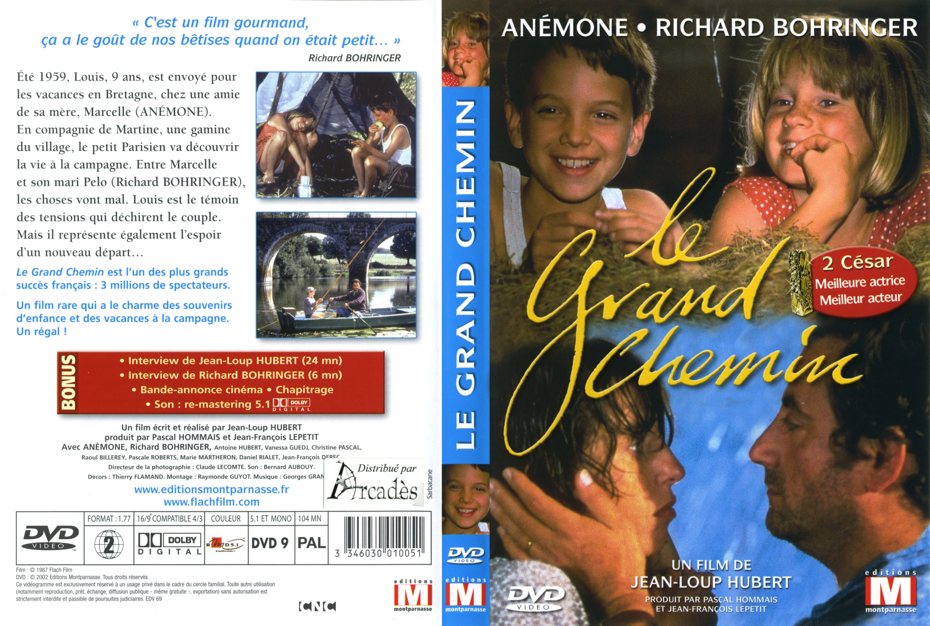 Jaquette DVD Le grand chemin