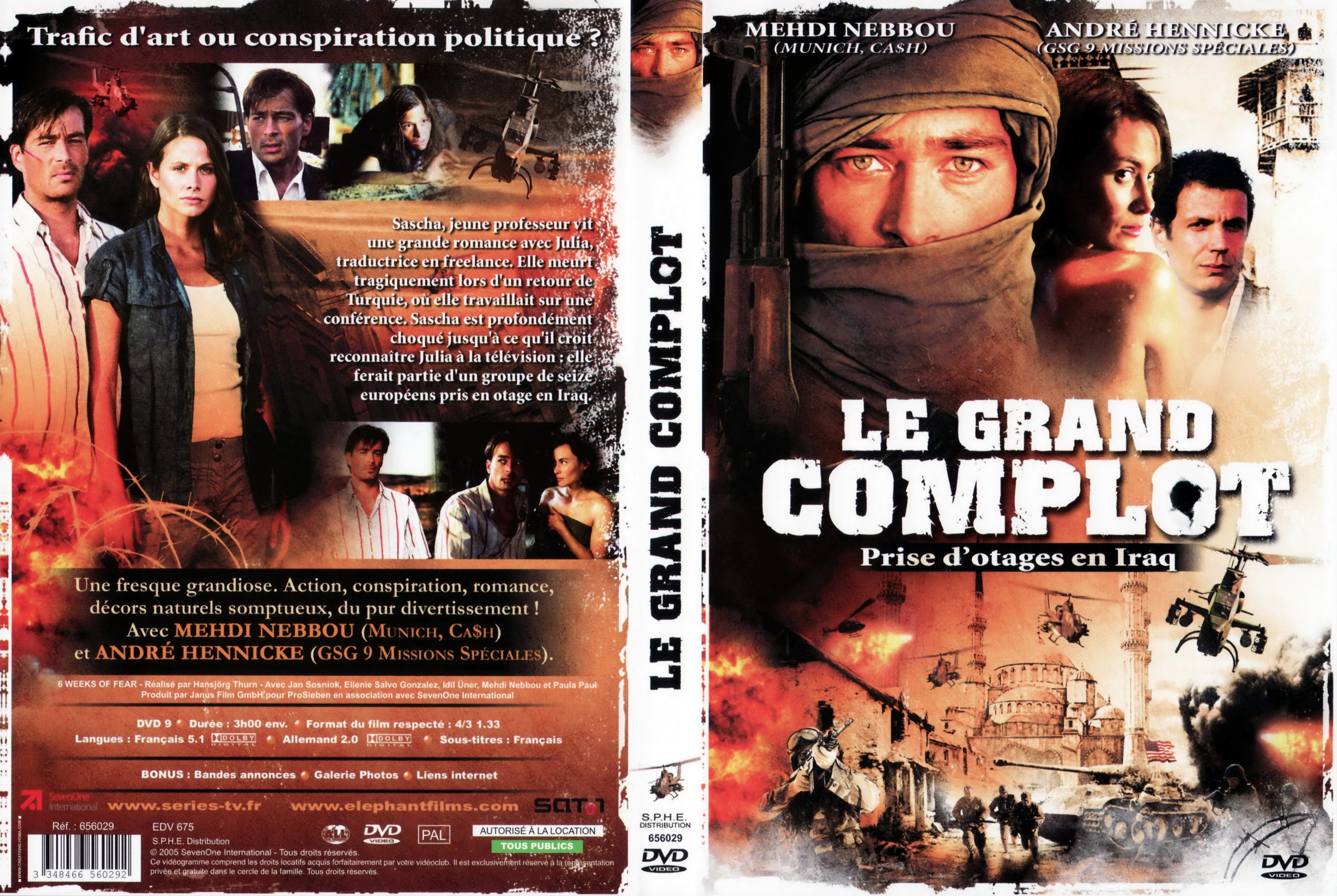 Jaquette DVD Le grand complot