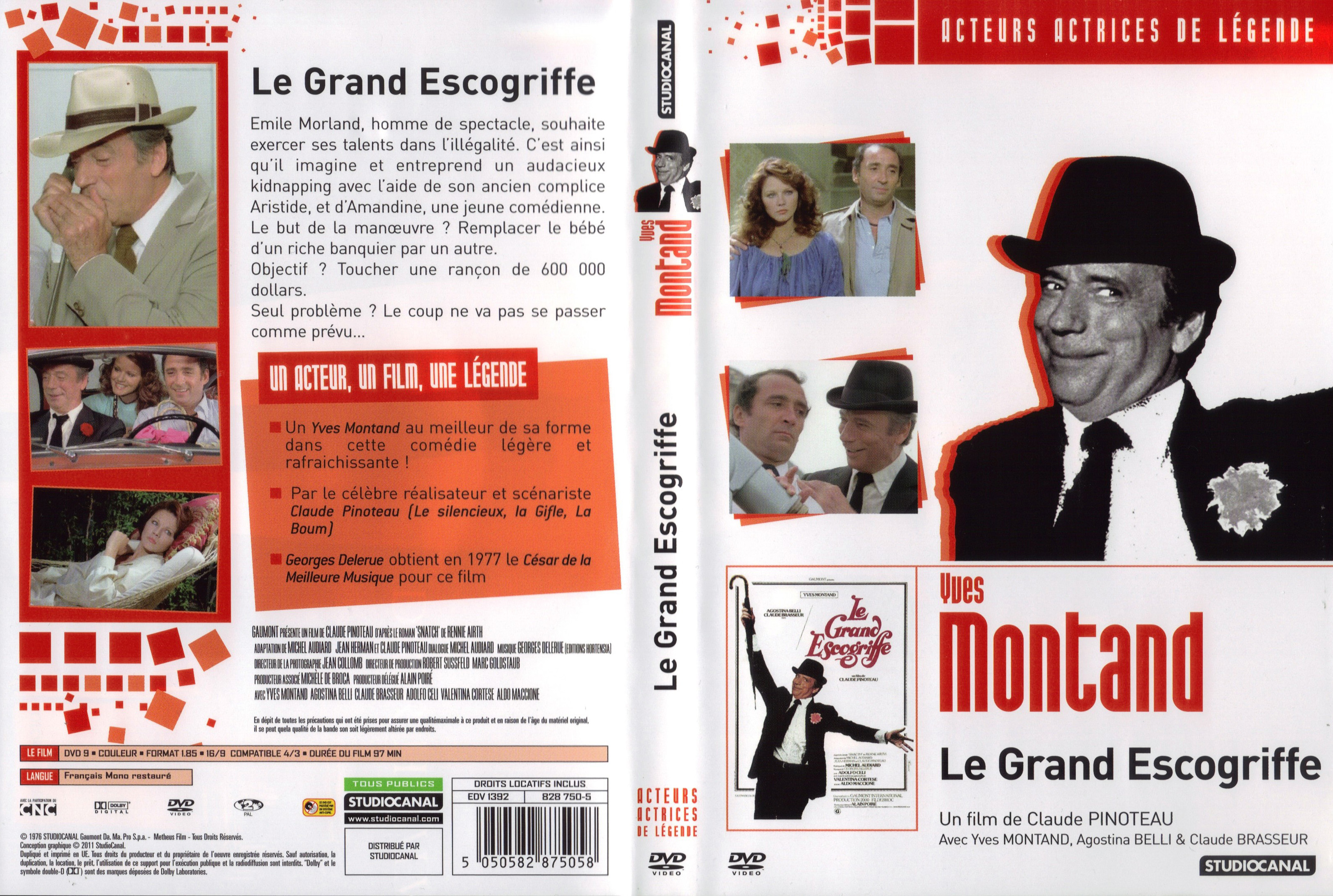 Jaquette DVD Le grand escogriffe v2
