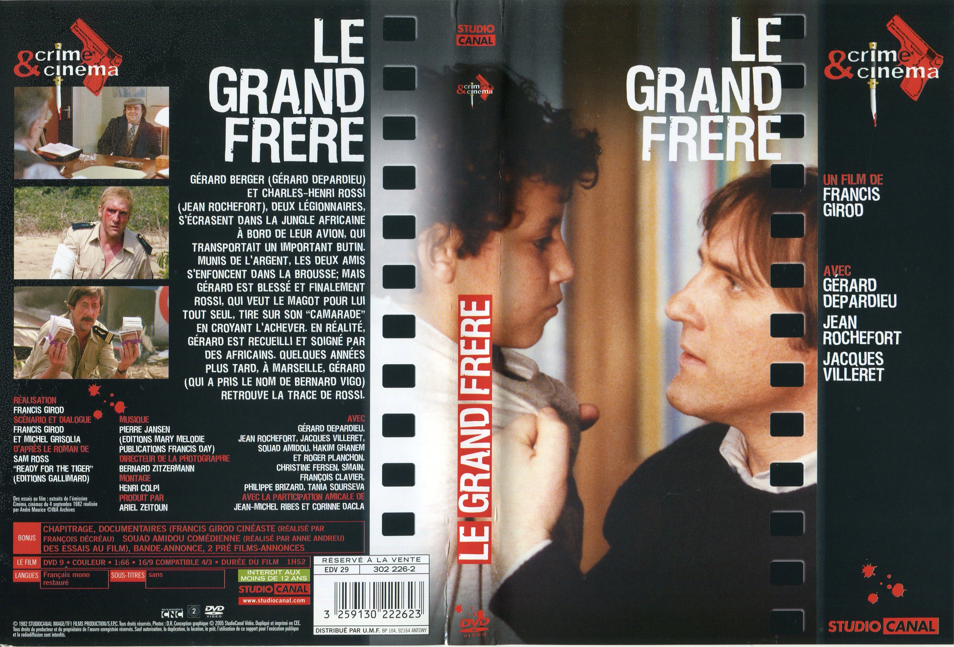 Jaquette DVD Le grand frre