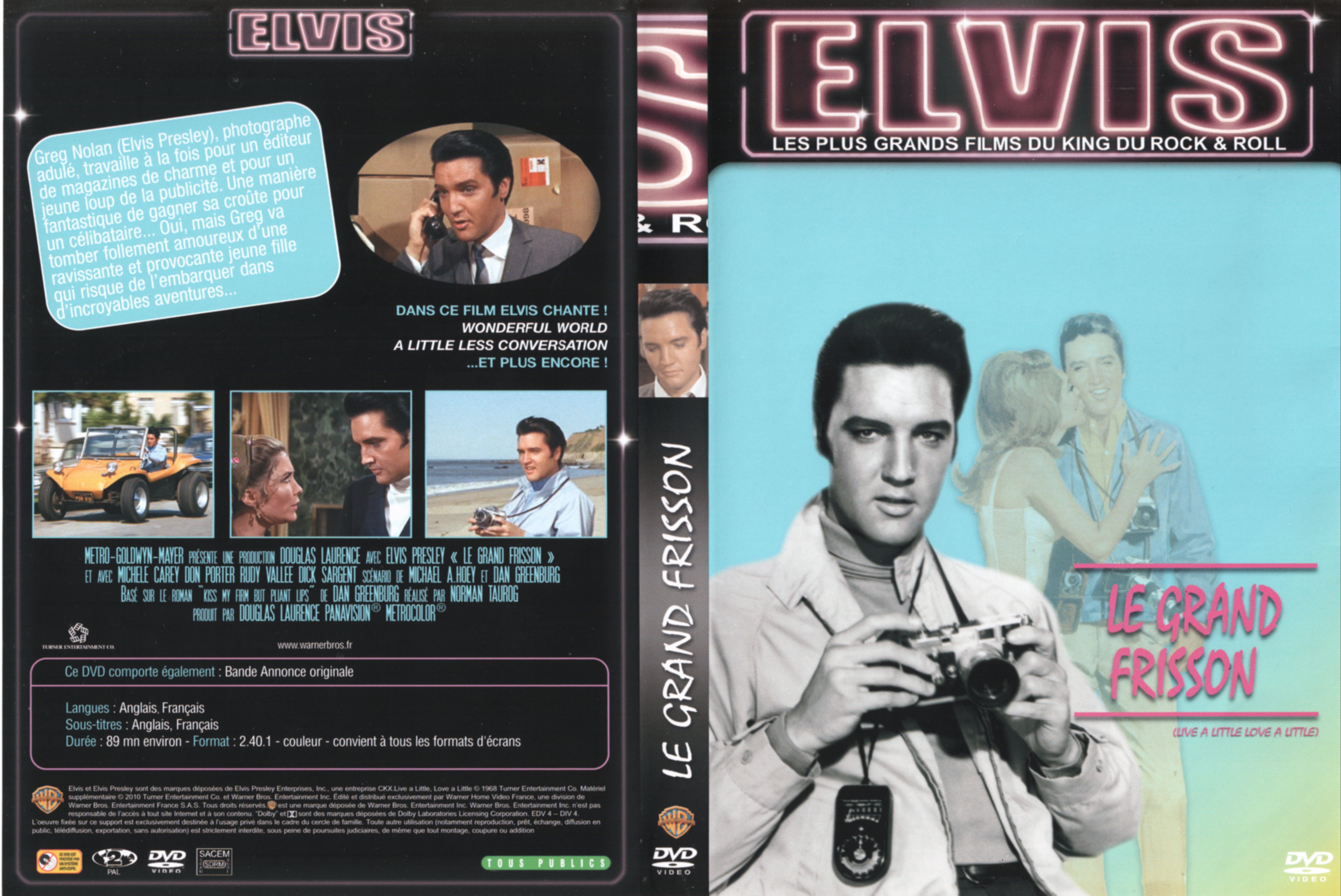 Jaquette DVD Le grand frisson (Elvis Presley)