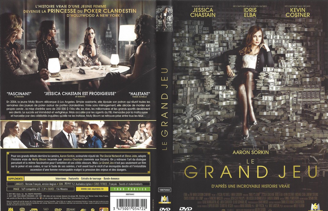 Jaquette DVD Le grand jeu (2018)