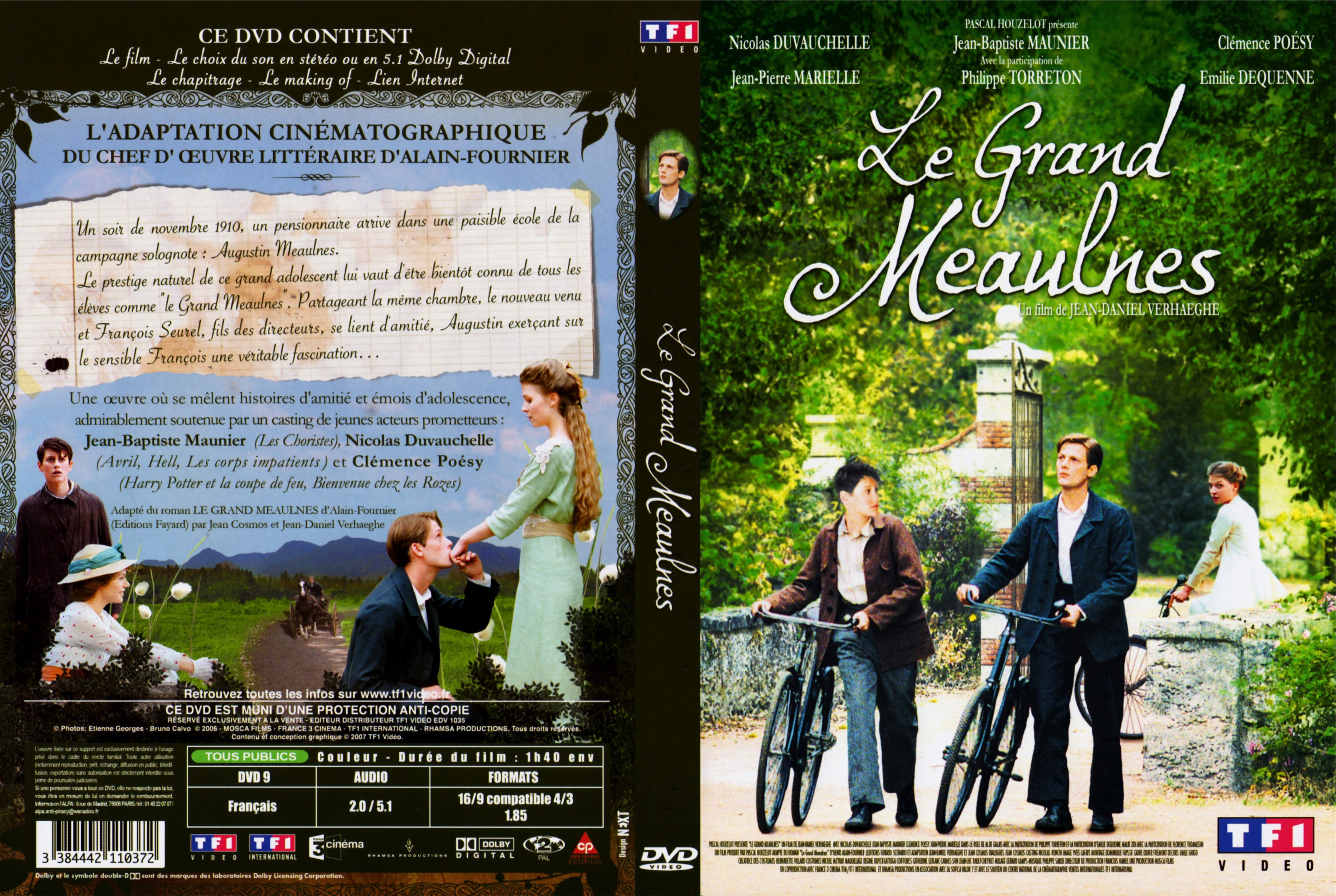 Jaquette DVD Le grand meaulnes v2