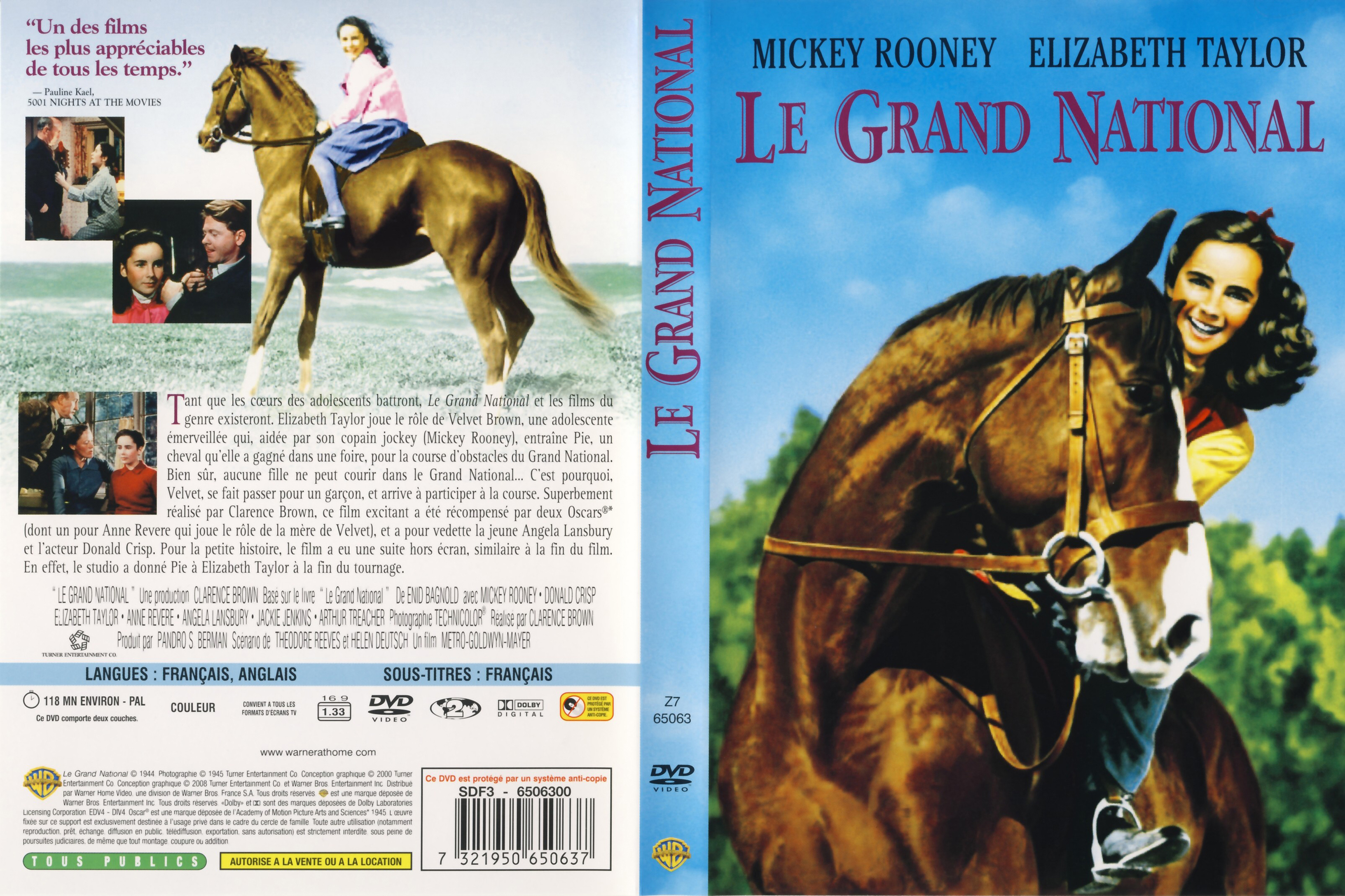 Jaquette DVD Le grand national (BLU-RAY)