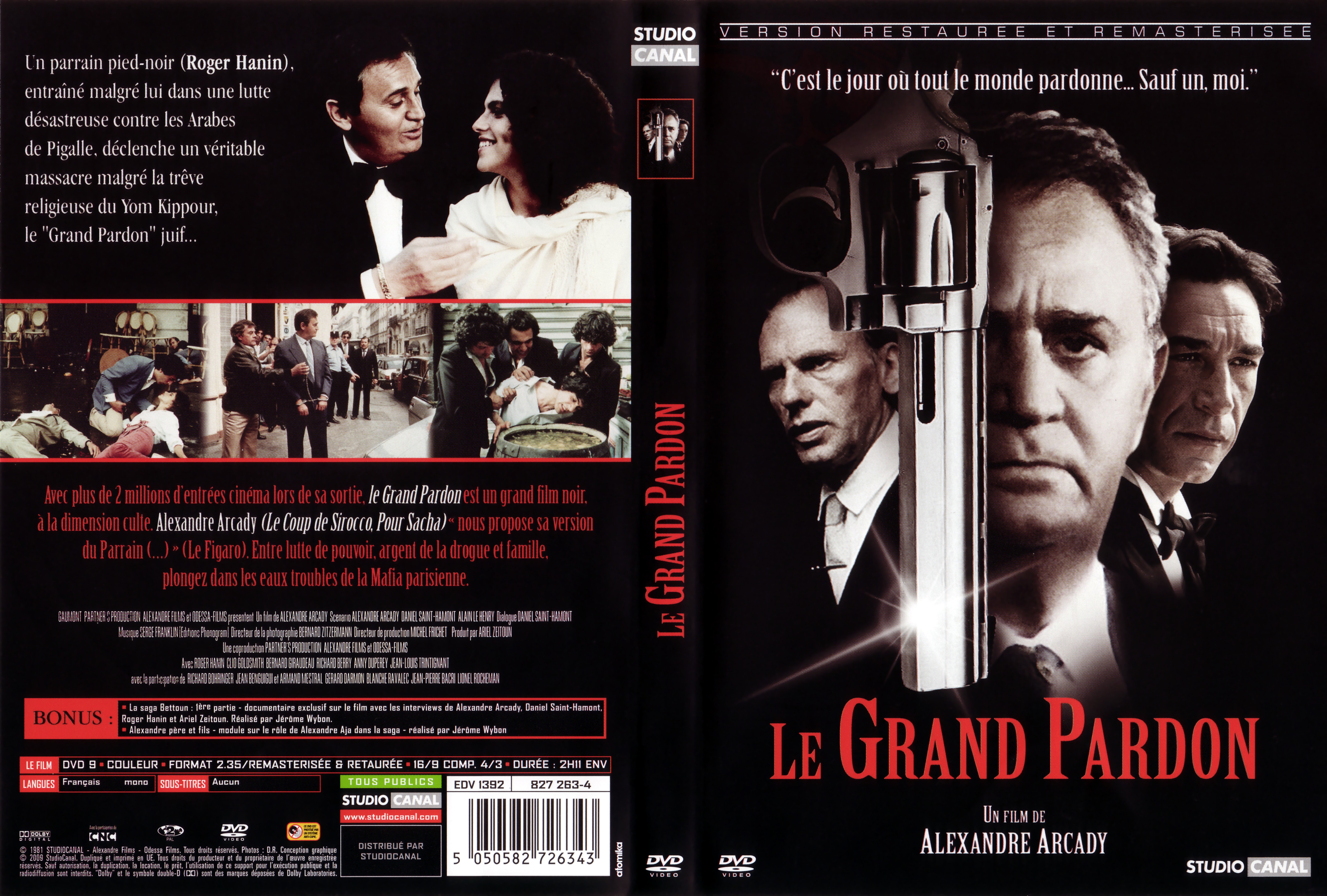 Jaquette DVD Le grand pardon