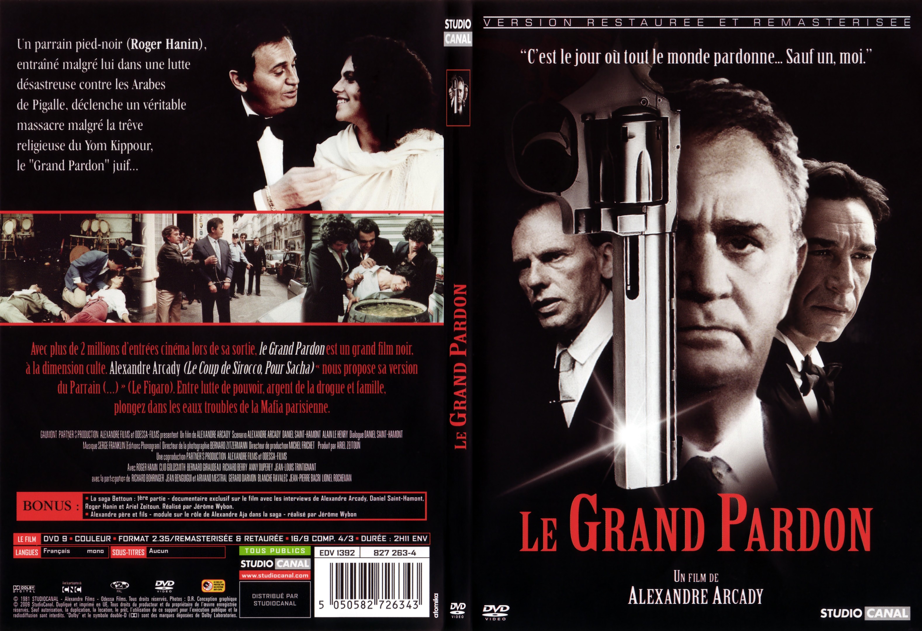 Jaquette DVD Le grand pardon - SLIM