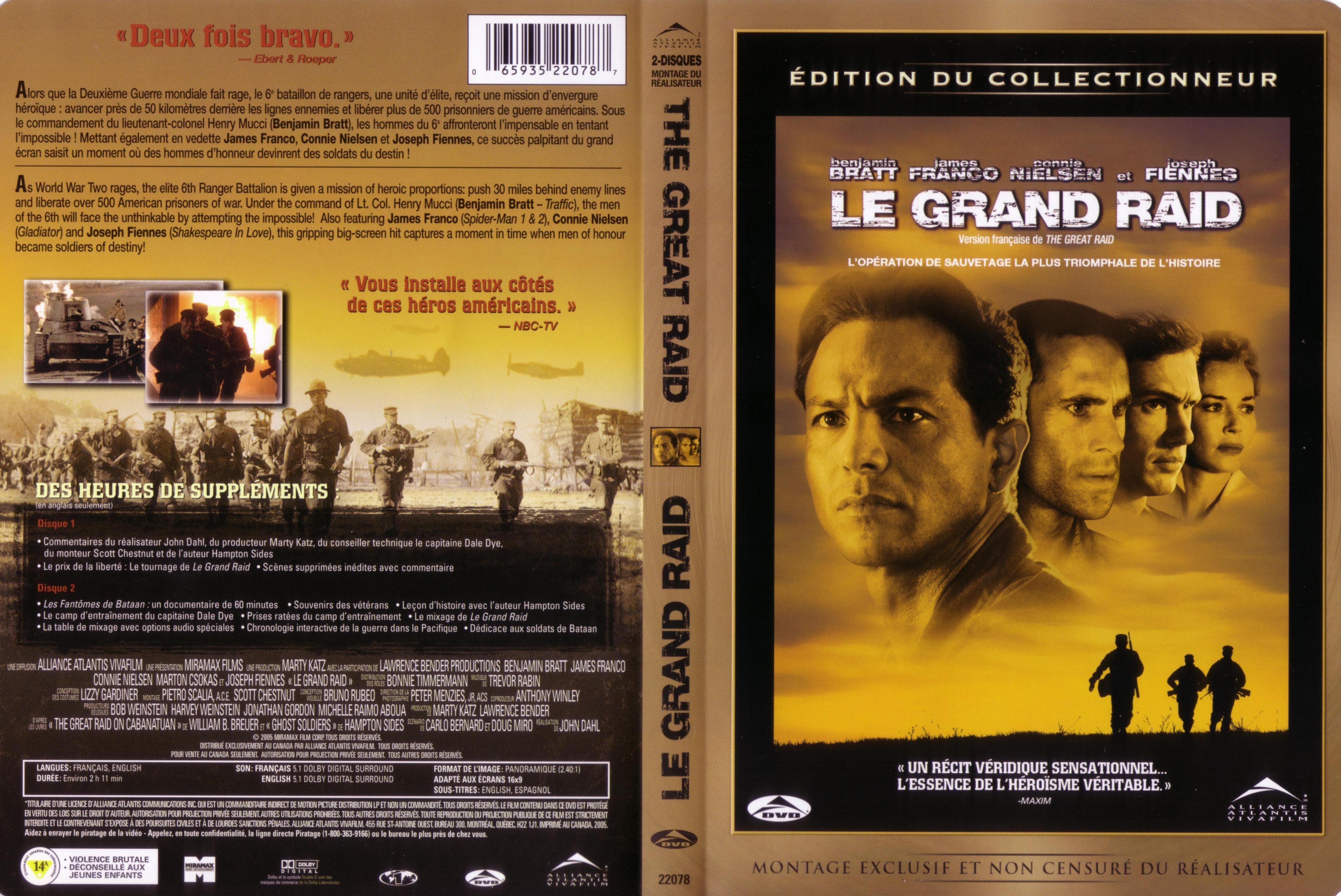 Jaquette DVD Le grand raid